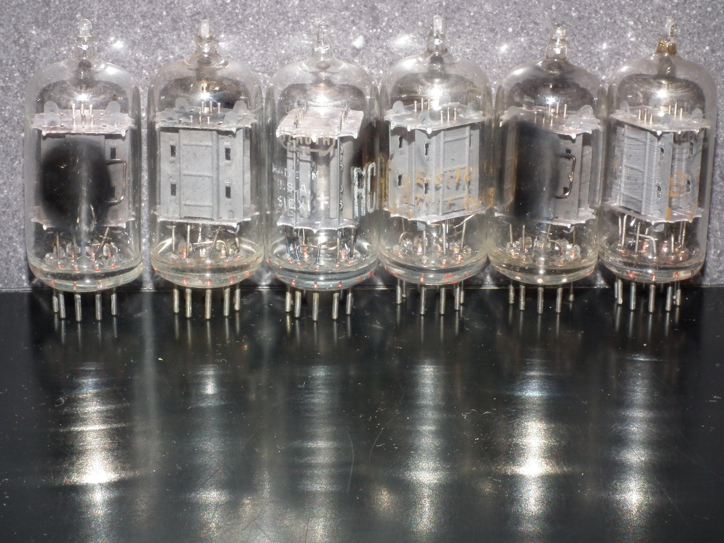 12AU7A RCA ECC82 Used 85-110% Long Plates Side Getter