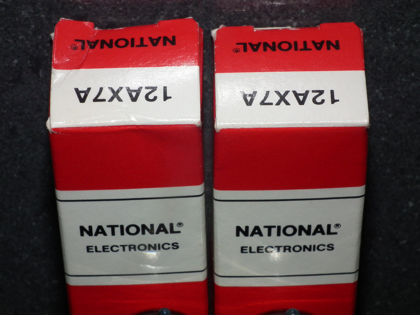 Platinum Matched Pair (2 tubes) 12AX7A National Electronics ECC83