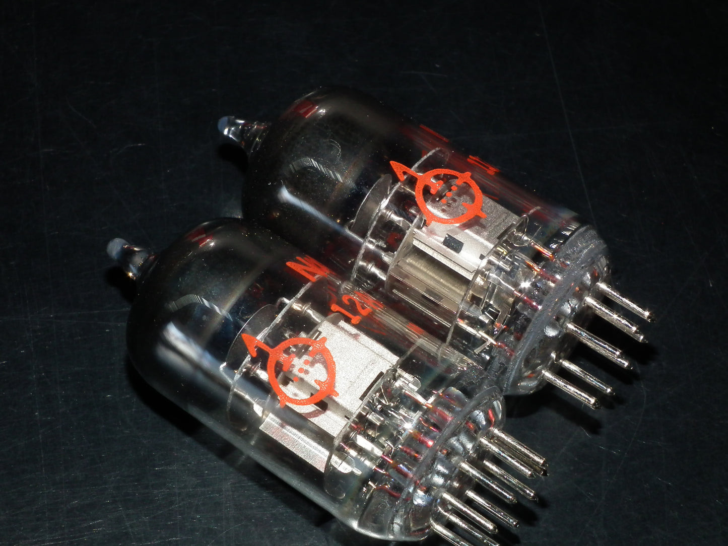 Platinum Matched Pair (2 tubes) 12AX7A National Electronics ECC83