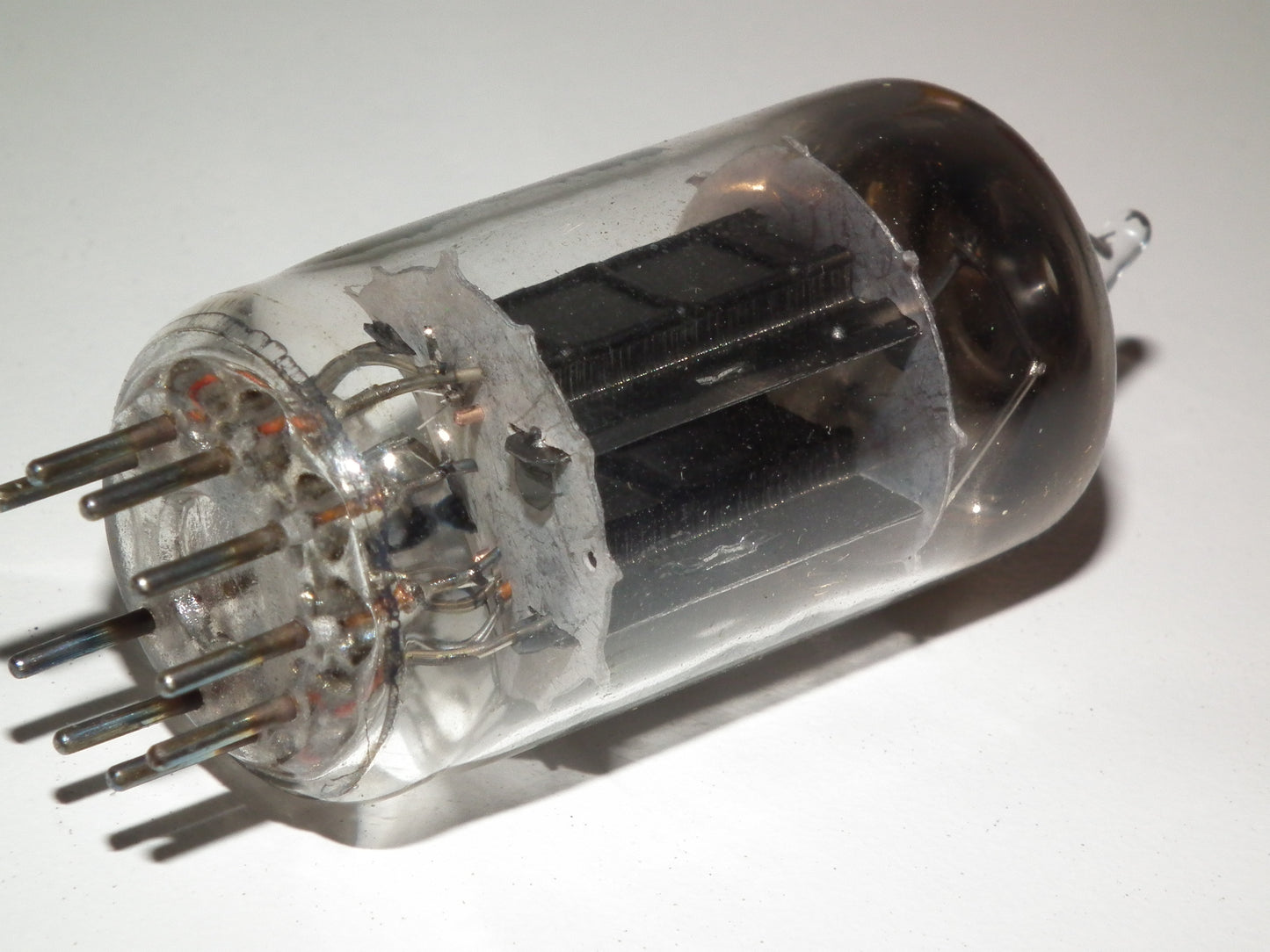 12AX7 Sylvania ECC83 NOS NIB Square Getter Long Black Anodes