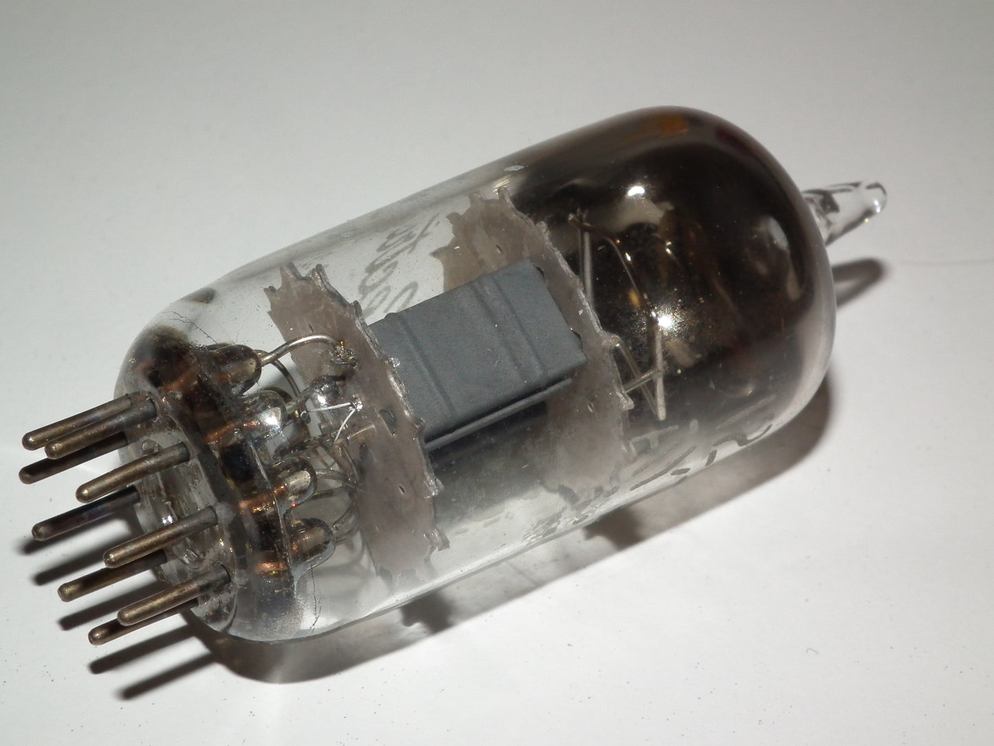 12AY7 General Electric NOS NIB balanced sections SQUARE GETTER 6072