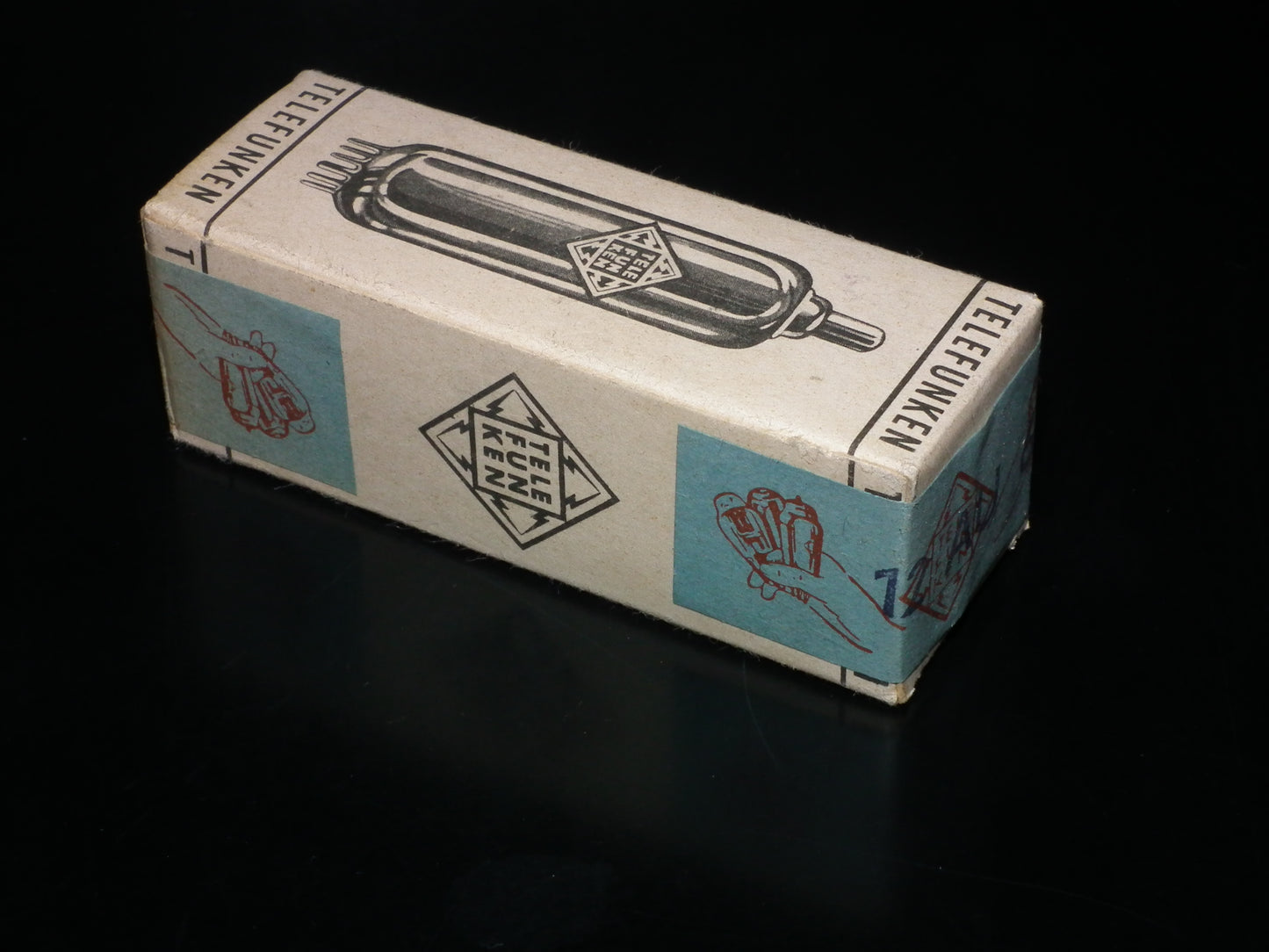 12AU6 Telefunken NOS NIB Sealed HF94 Old Type