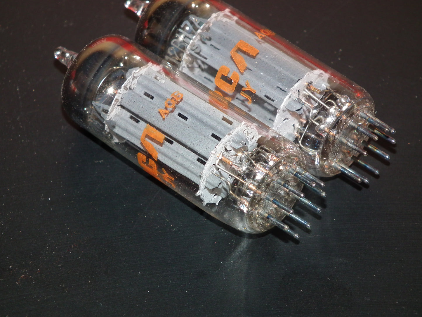 12BH7A RCA Matched Pair NOS NIB Low Noise The Same Codes
