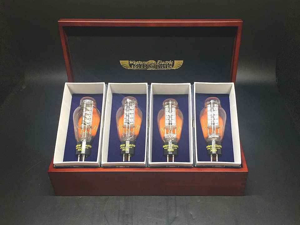 Western Electric 300B Matched Quad