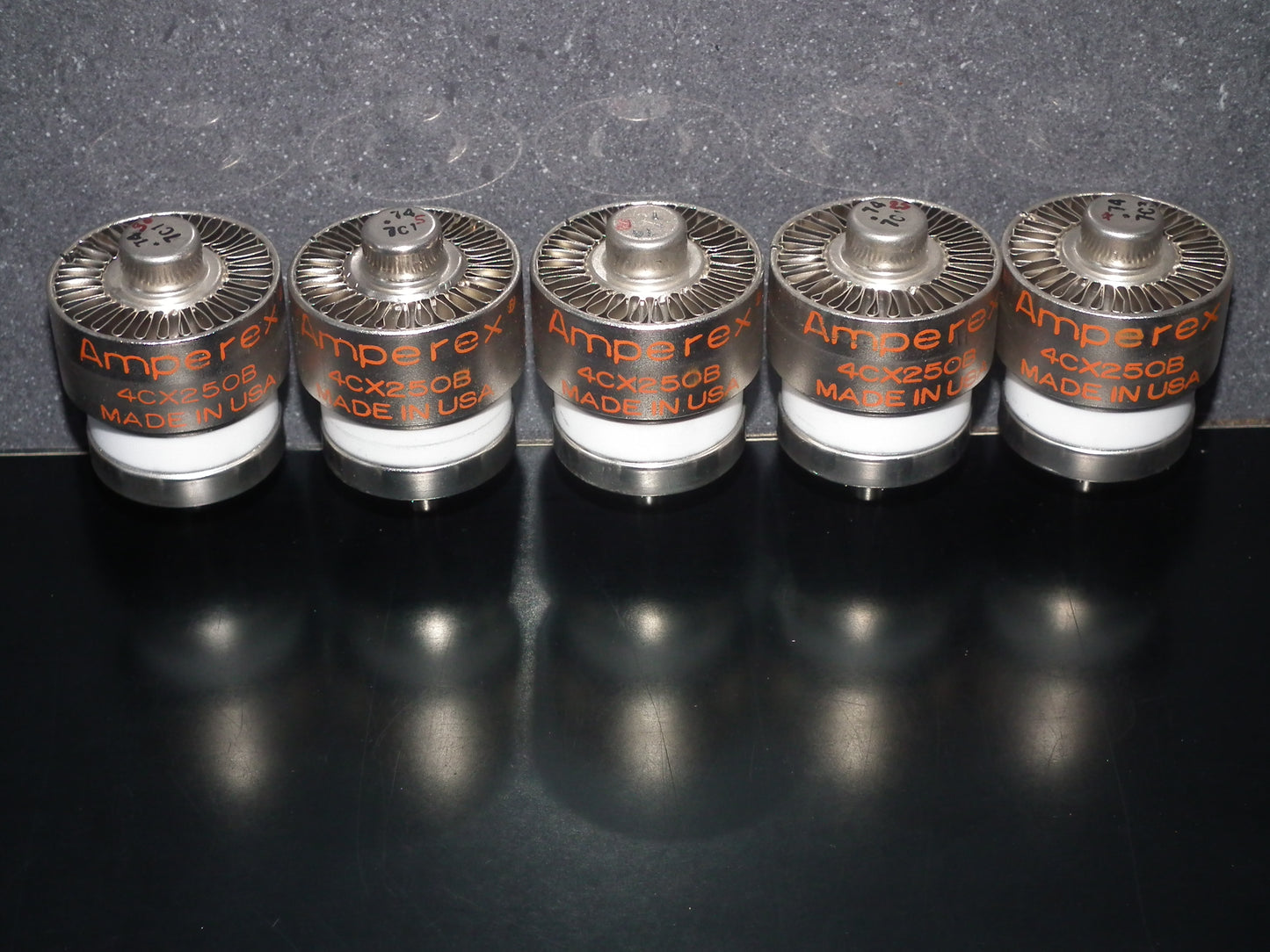 4CX250B AMPEREX NOS 7203 Ham Broadcast Radio Output Power Tetrode