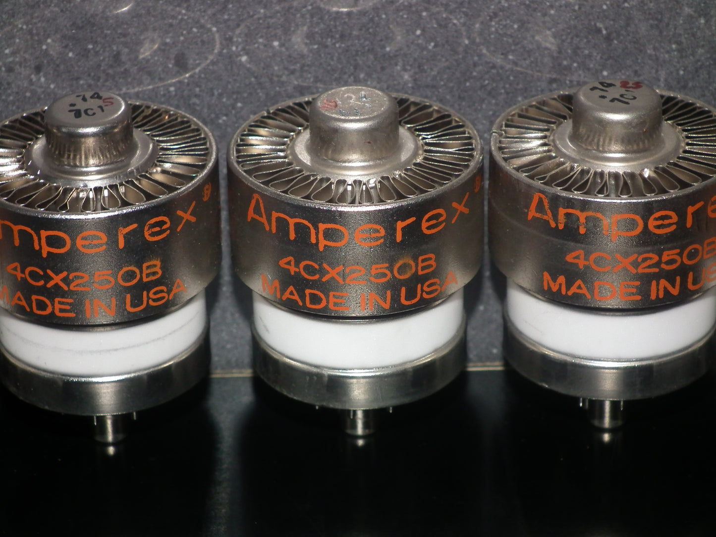 4CX250B AMPEREX NOS 7203 Ham Broadcast Radio Output Power Tetrode