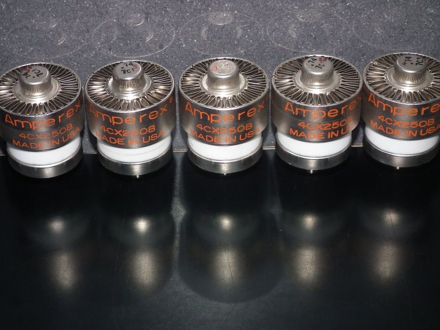 4CX250B AMPEREX NOS 7203 Ham Broadcast Radio Output Power Tetrode