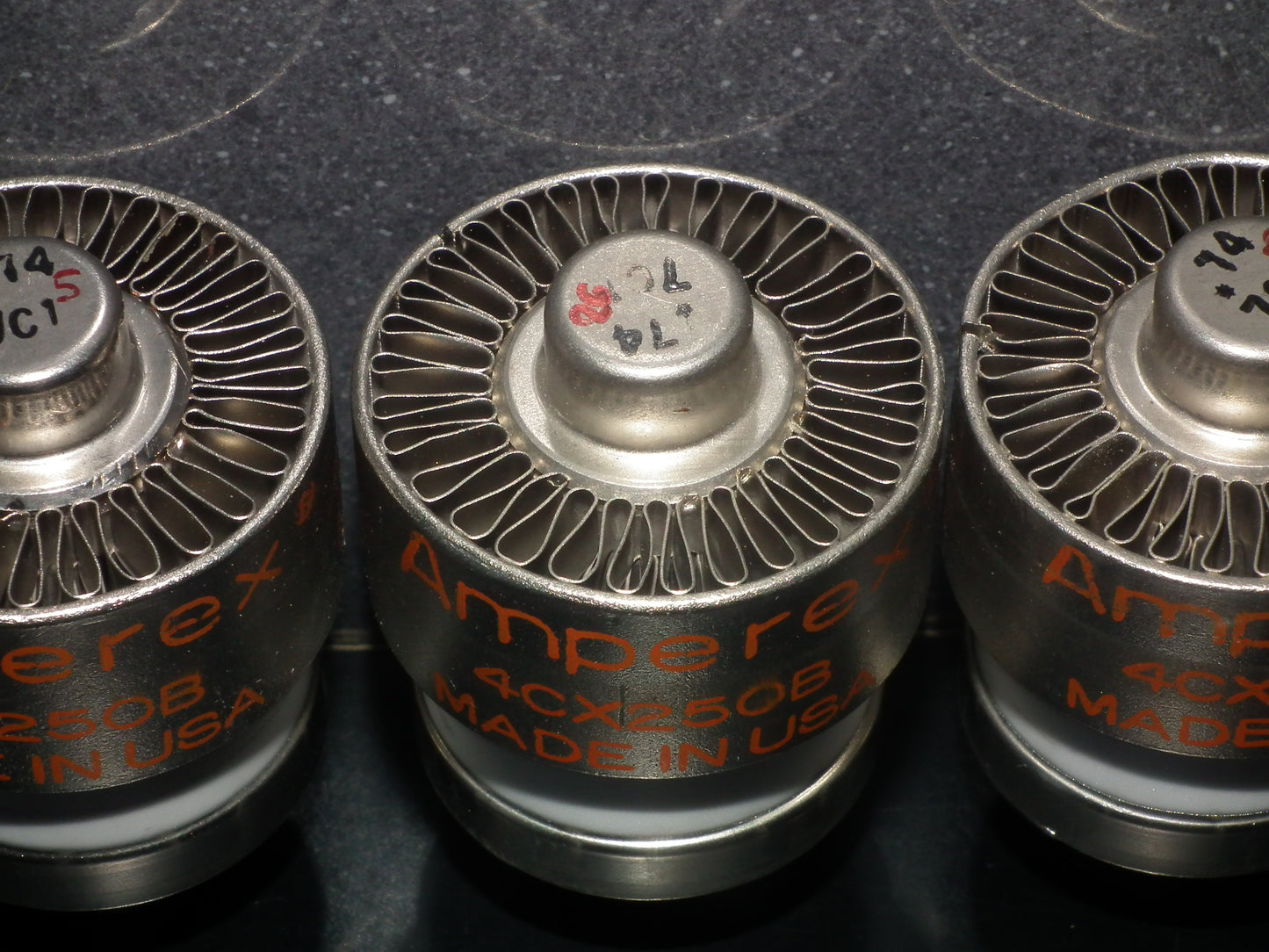 4CX250B AMPEREX NOS 7203 Ham Broadcast Radio Output Power Tetrode