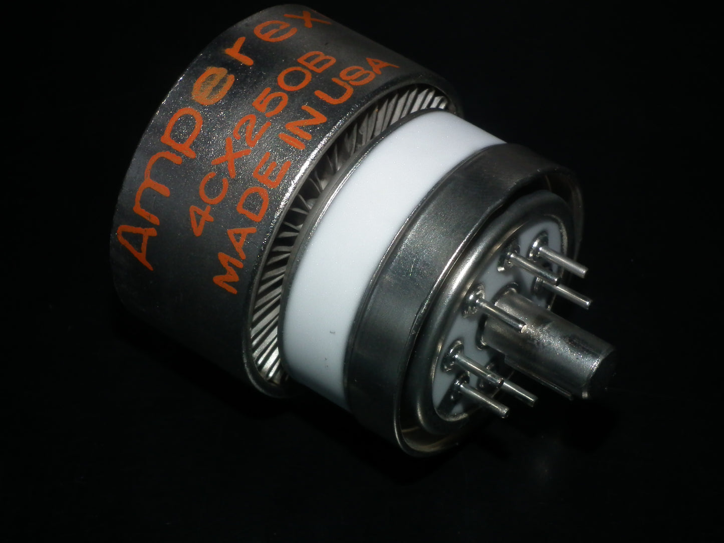 4CX250B AMPEREX NOS 7203 Ham Broadcast Radio Output Power Tetrode