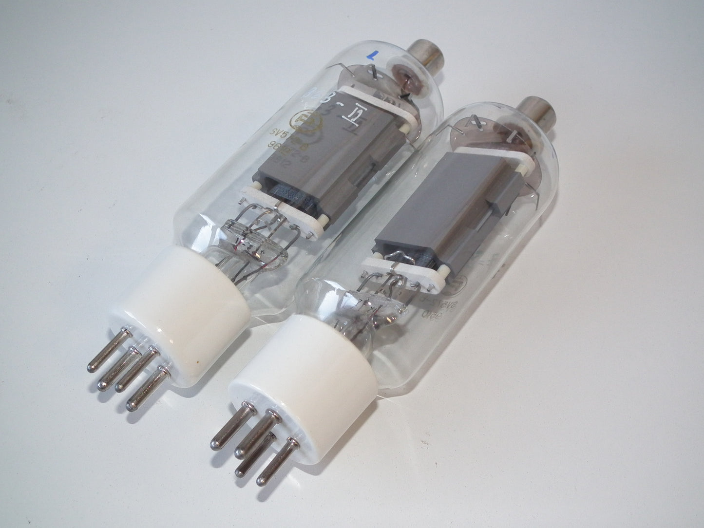 Platinum Matched Pair 572B Svetlana NOS NIB Top Anode Cap
