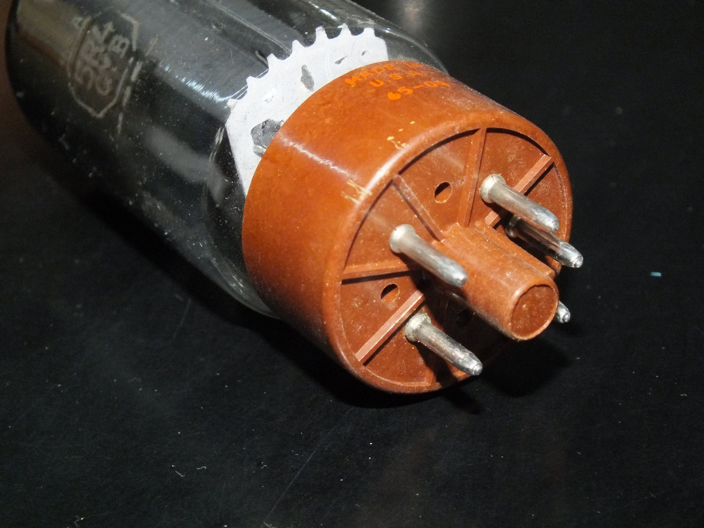 5R4GYB RCA NOS Brown Base Vintage Rectifier Tube