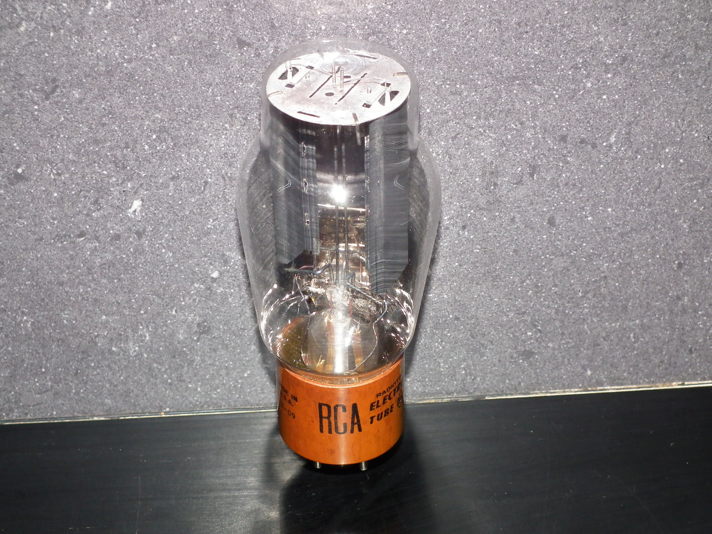 5R4GY RCA NOS D Getter Brown Base JAN Vintage Rectifier Tube