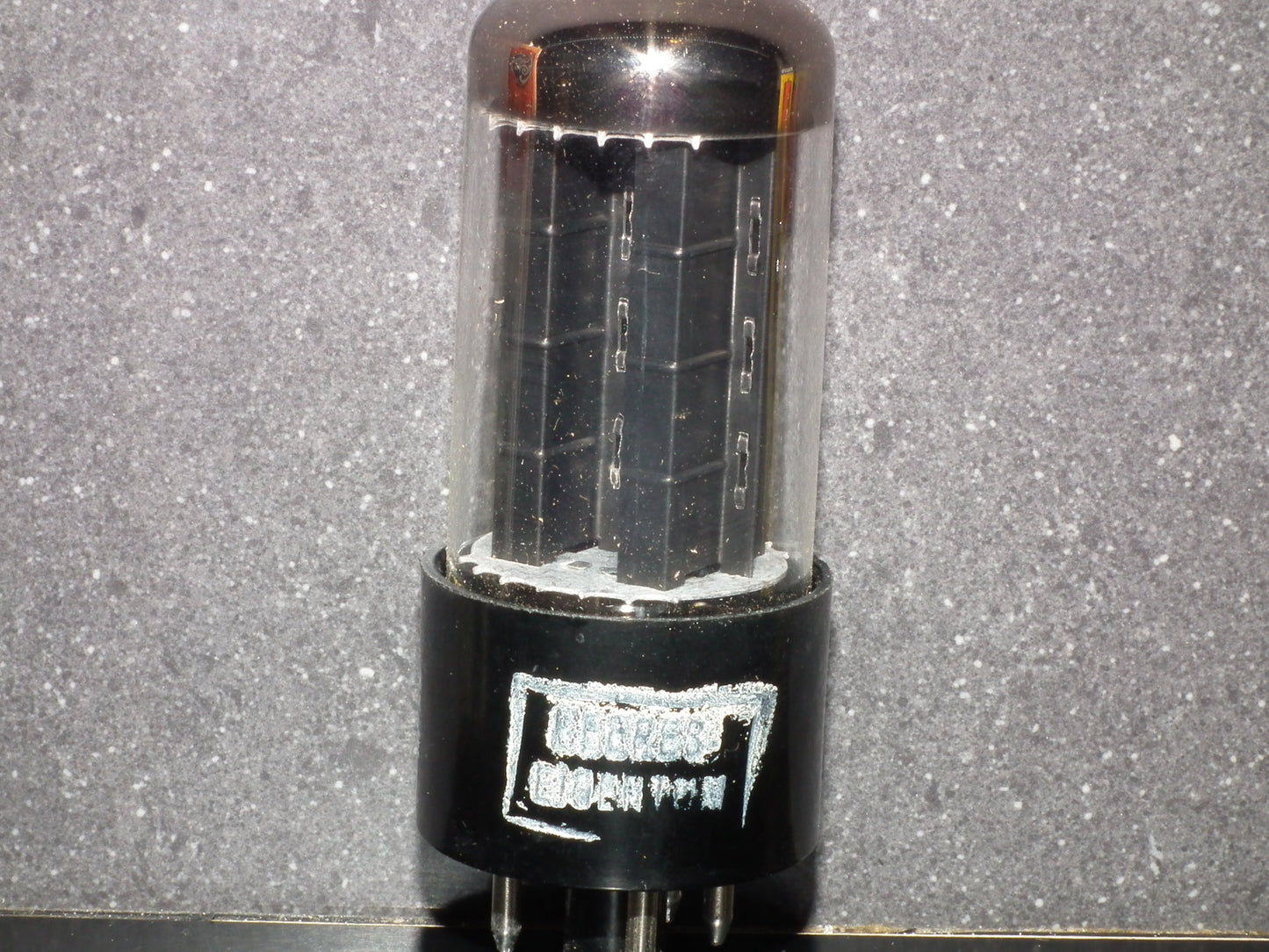 5Y3GT GE Vacuum Tube Rectifier NOS NIB Black plates STAMP
