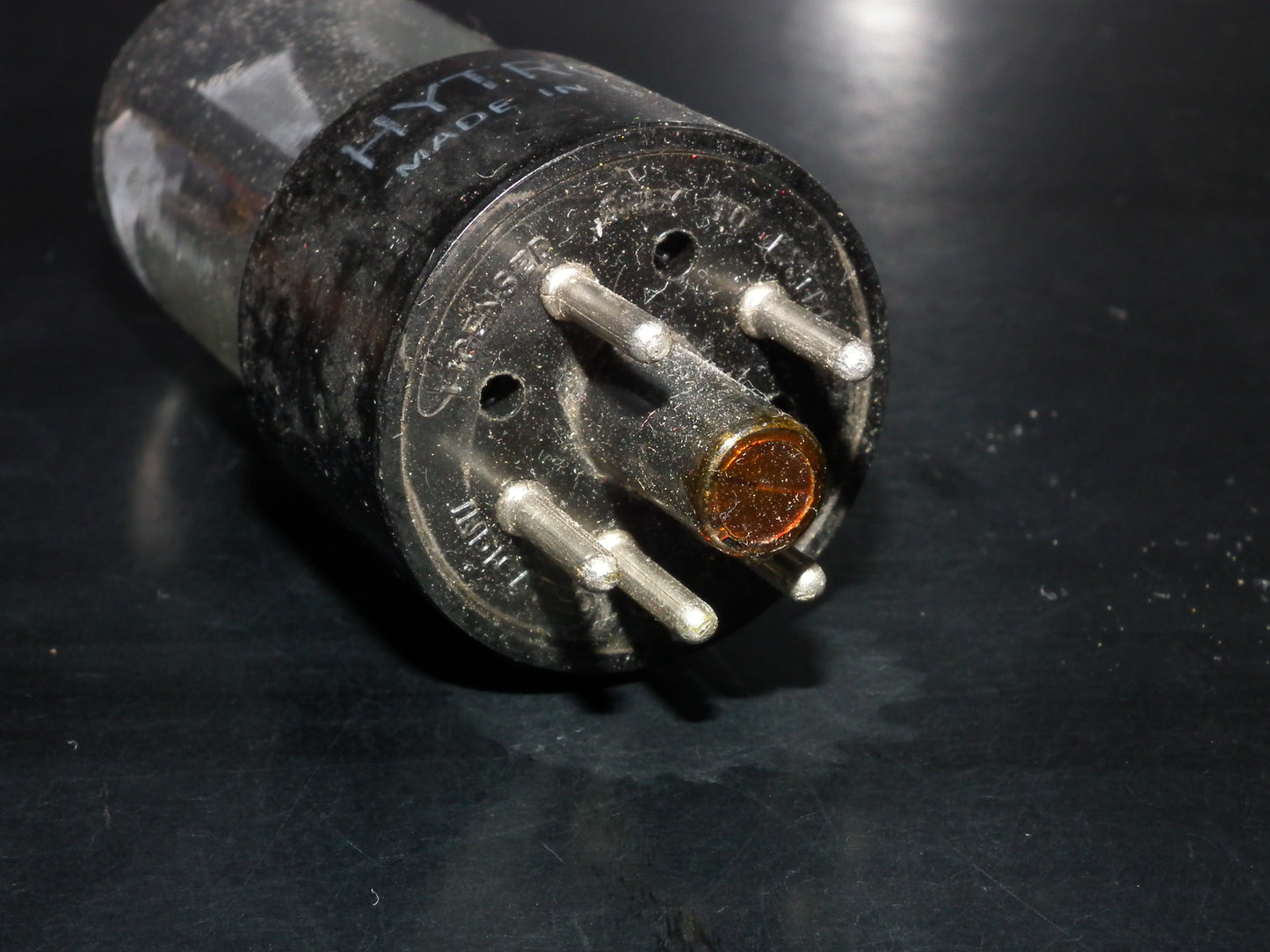 5Y3GT Hytron RARE Square Getter NOS 195/200 mA