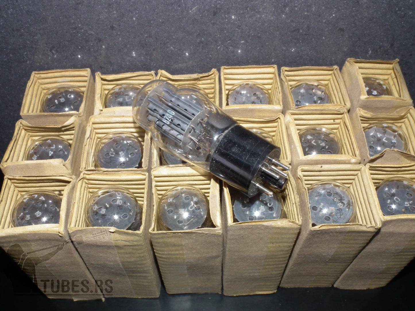 5Z4G Brimar BVA CV1863 NOS Holes in anodes UK British Made