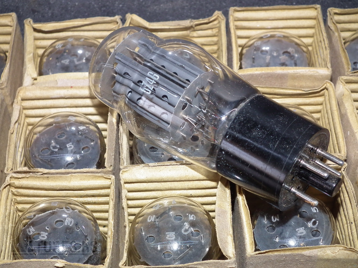 5Z4G Brimar BVA CV1863 NOS Holes in anodes UK British Made