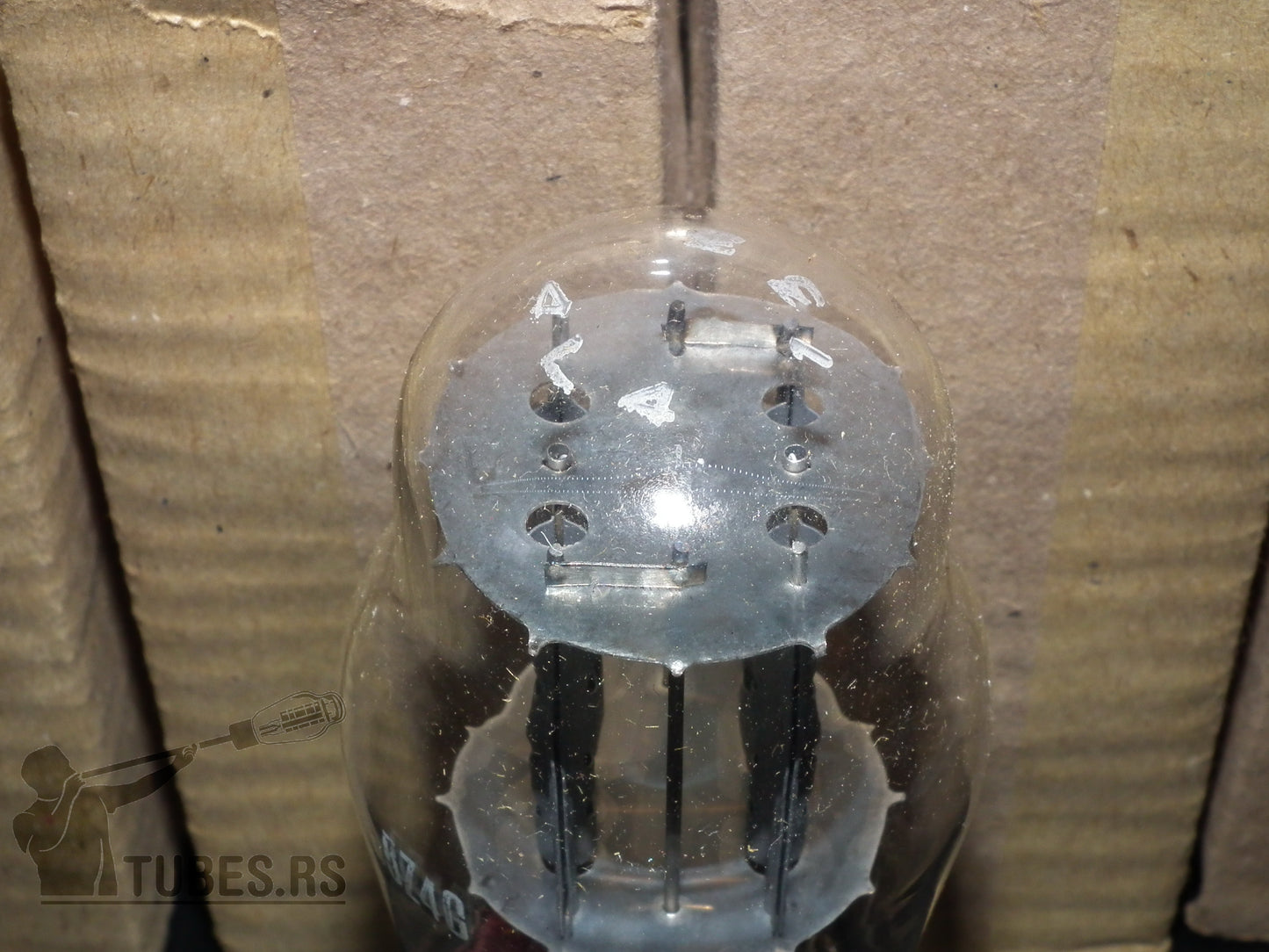 5Z4G Brimar BVA CV1863 NOS Holes in anodes UK British Made