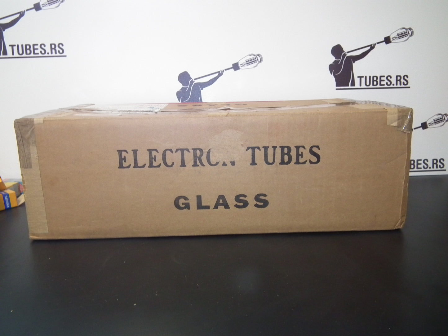 RCA 6080 6AS7 5998 Matched pair NOS, black plates, triple mica