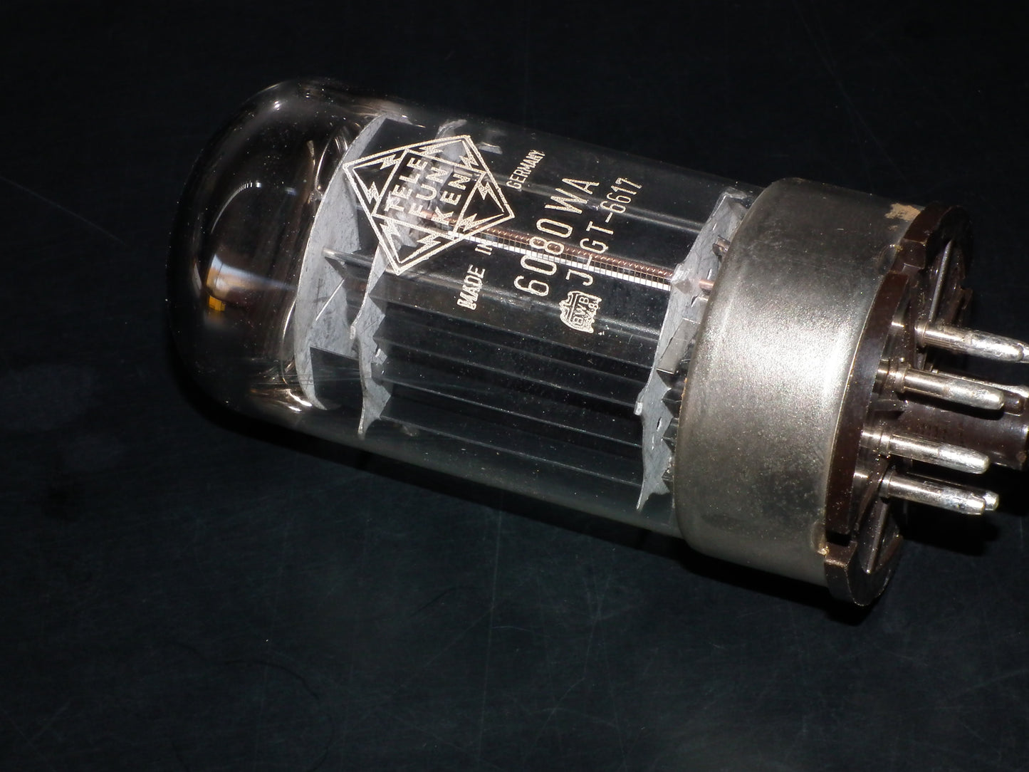 Telefunken 6080WA 6AS7 5998, used tested NOS, OO getters BWB