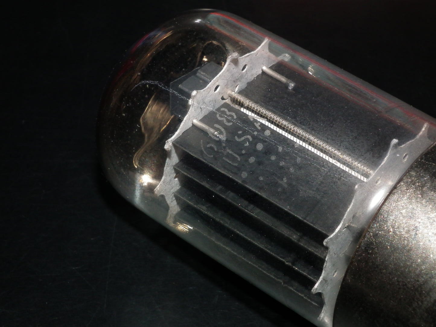 Telefunken 6080/6AS7/5998 black plates tube (NOS NIB)