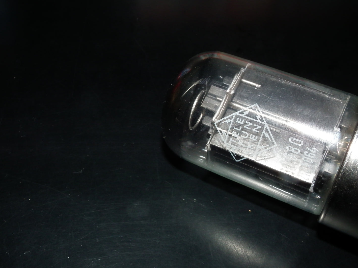 Telefunken 6080/6AS7/5998 black plates tube (NOS NIB)
