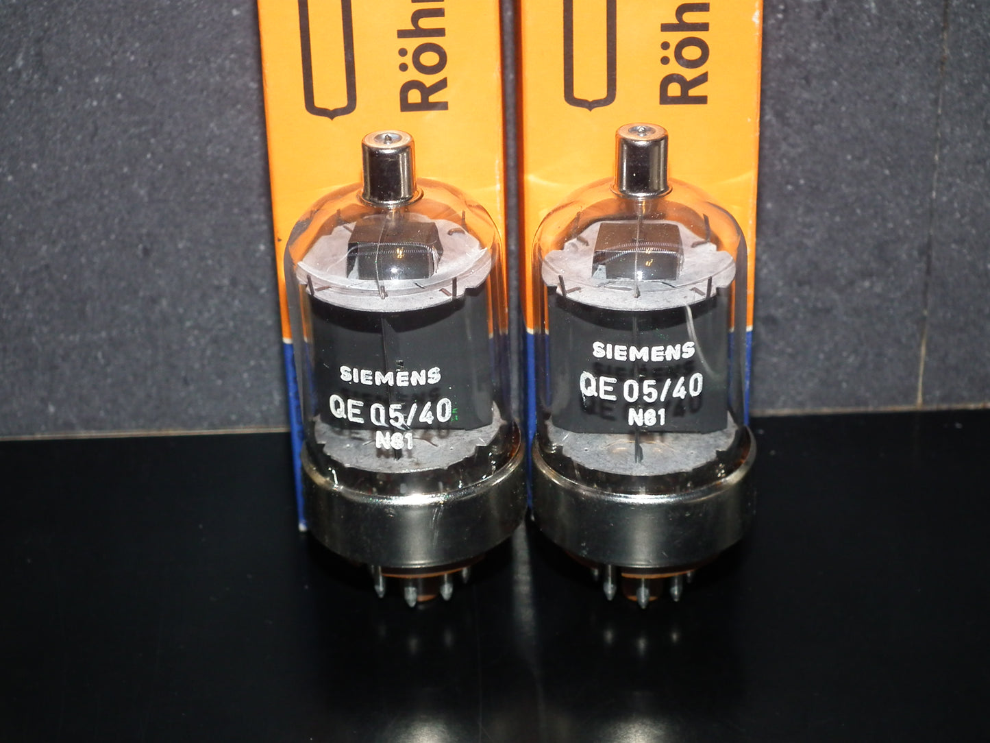6146B General Electric rebranded Siemens QE05/40 Matched pair (2 tubes)
