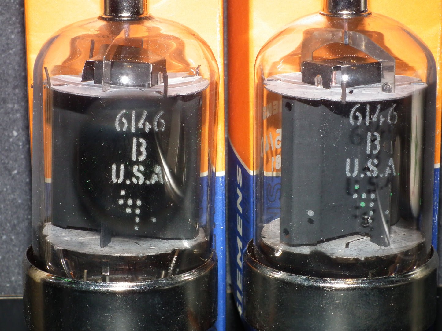 6146B General Electric rebranded Siemens QE05/40 Matched pair (2 tubes)