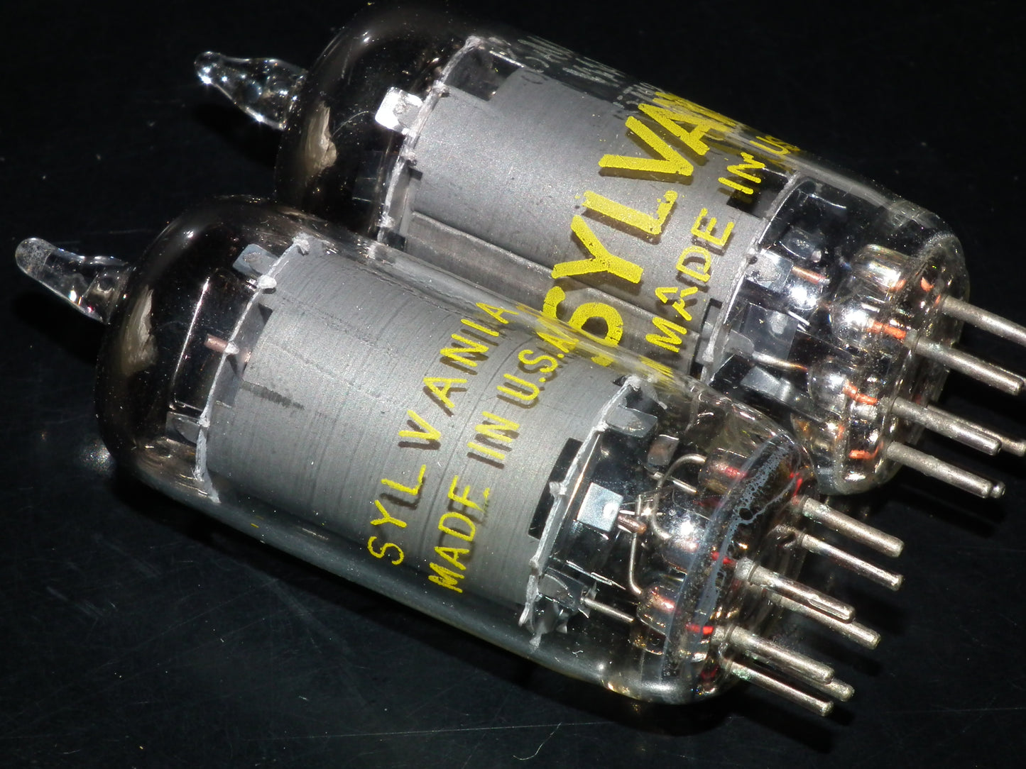 6AU6 Sylvania EF94 NOS Square Getter