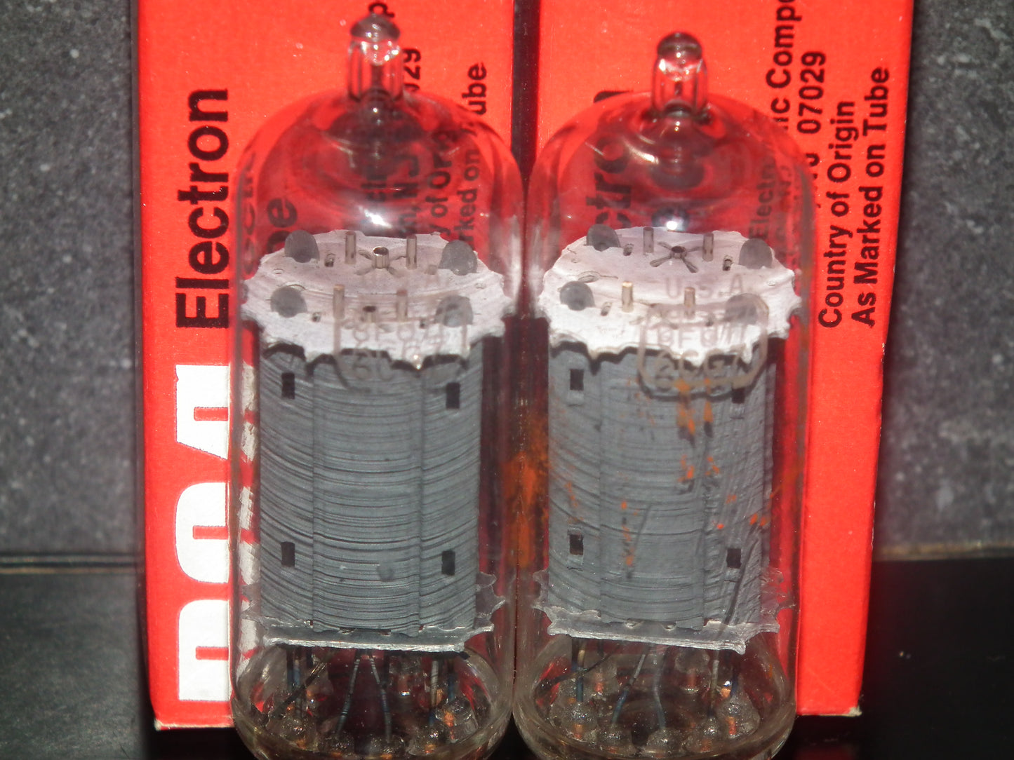 6FQ7 RCA 6CG7 NOS NIB Platinum Matched Pair (2 tubes)
