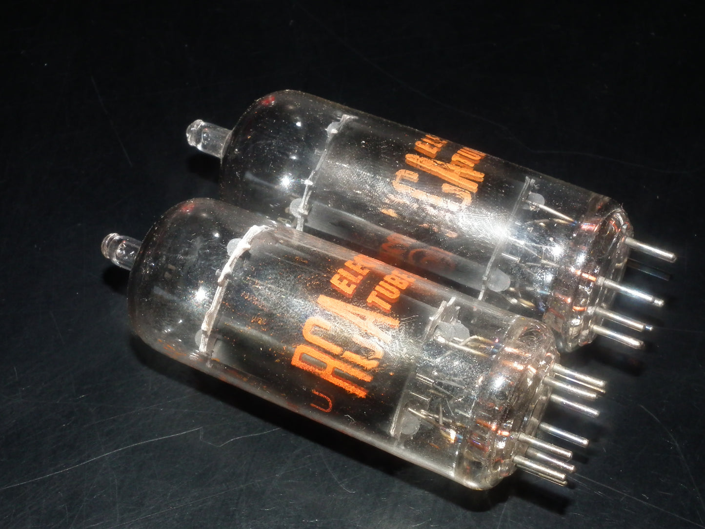 6FQ7 RCA 6CG7 NOS NIB Platinum Matched Pair (2 tubes)