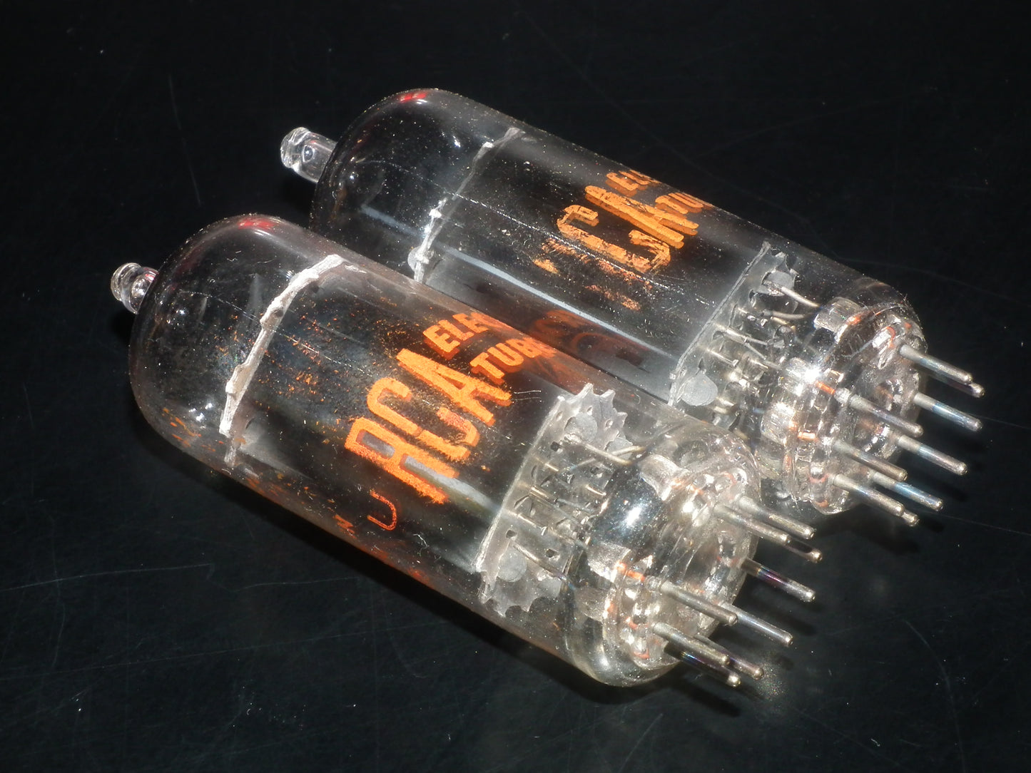 6FQ7 RCA 6CG7 NOS NIB Platinum Matched Pair (2 tubes)