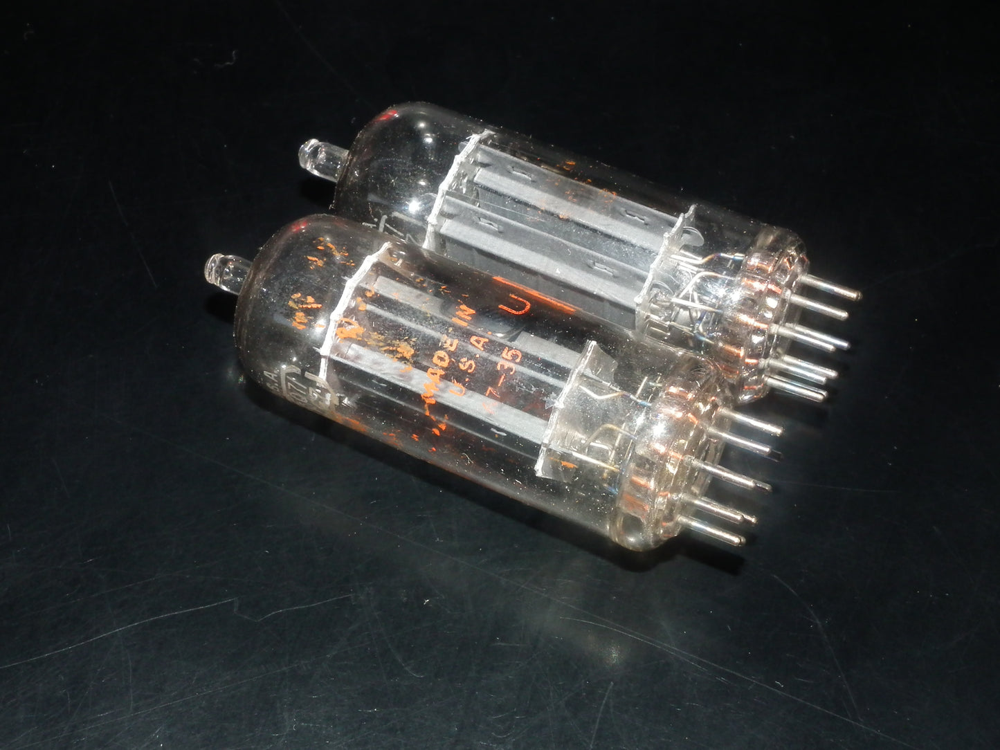 6FQ7 RCA 6CG7 NOS NIB Platinum Matched Pair (2 tubes)