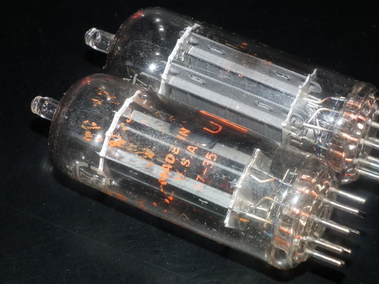 6FQ7 RCA 6CG7 NOS NIB Platinum Matched Pair (2 tubes)