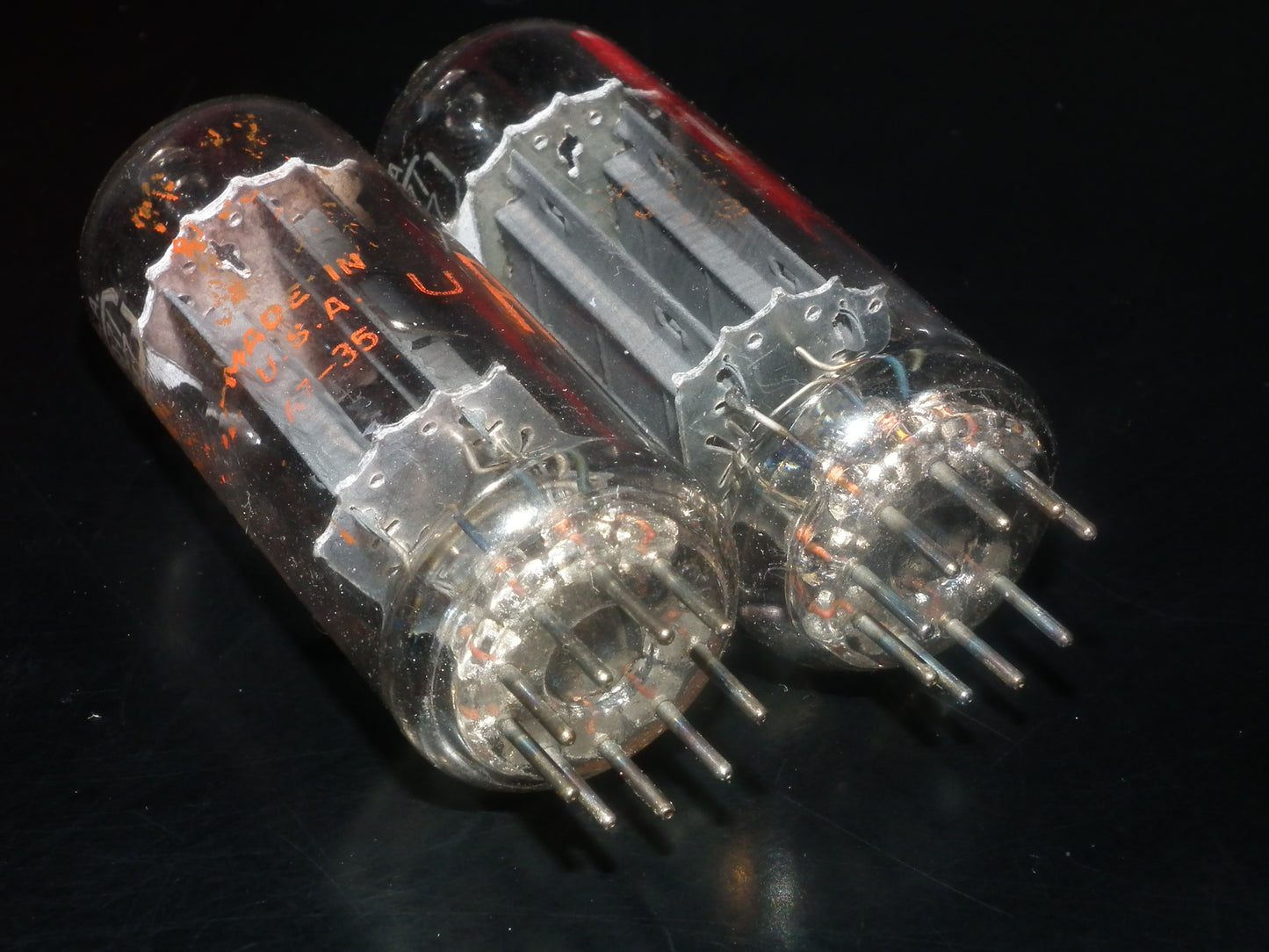 6FQ7 RCA 6CG7 NOS NIB Platinum Matched Pair (2 tubes)