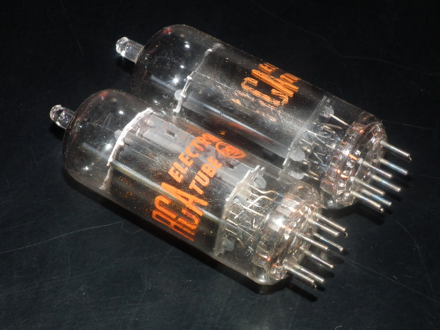 6FQ7 RCA 6CG7 NOS NIB Platinum Matched Pair (2 tubes)