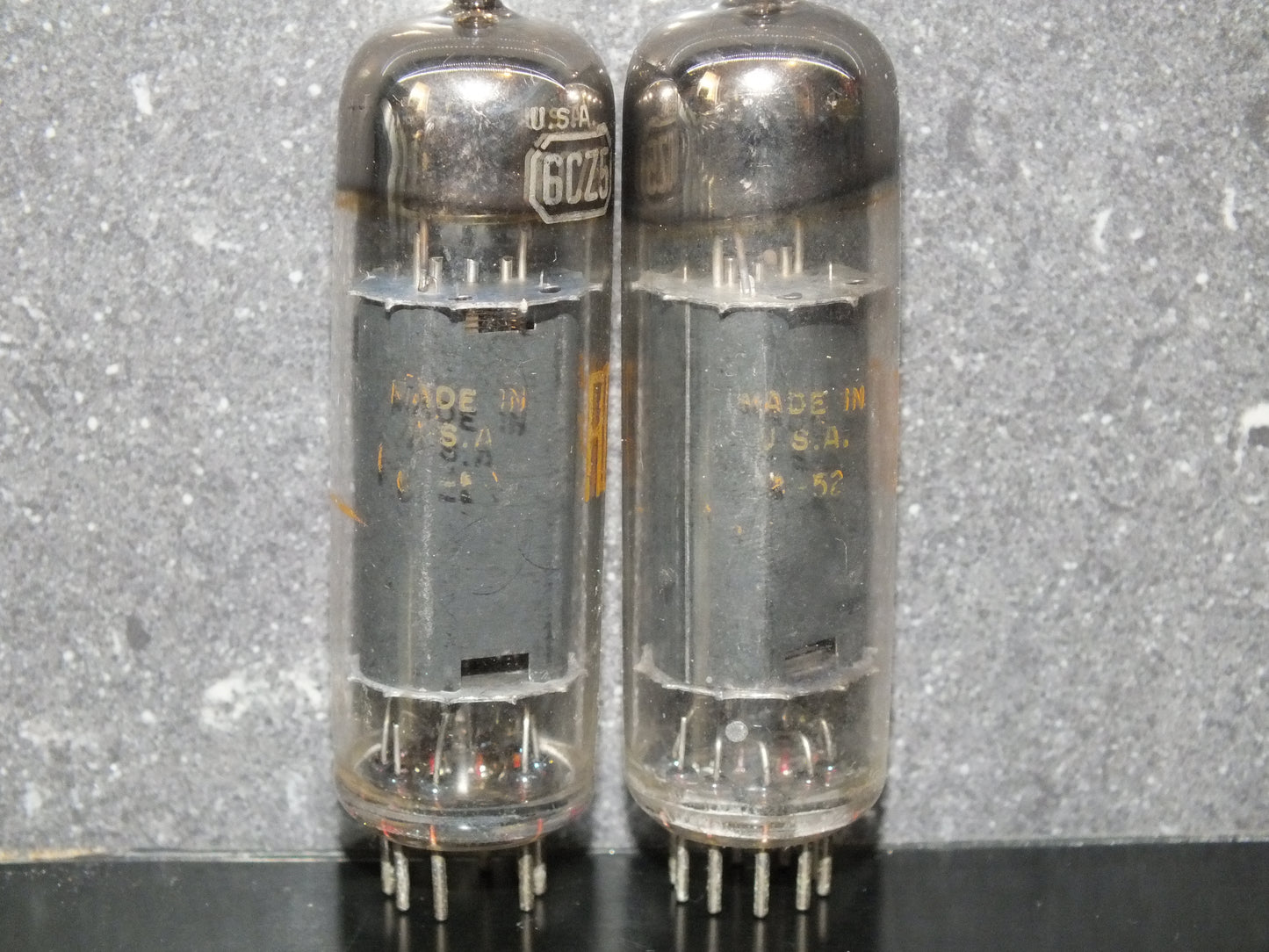 6CZ5 RCA NOS Vacuum tube Black Anodes