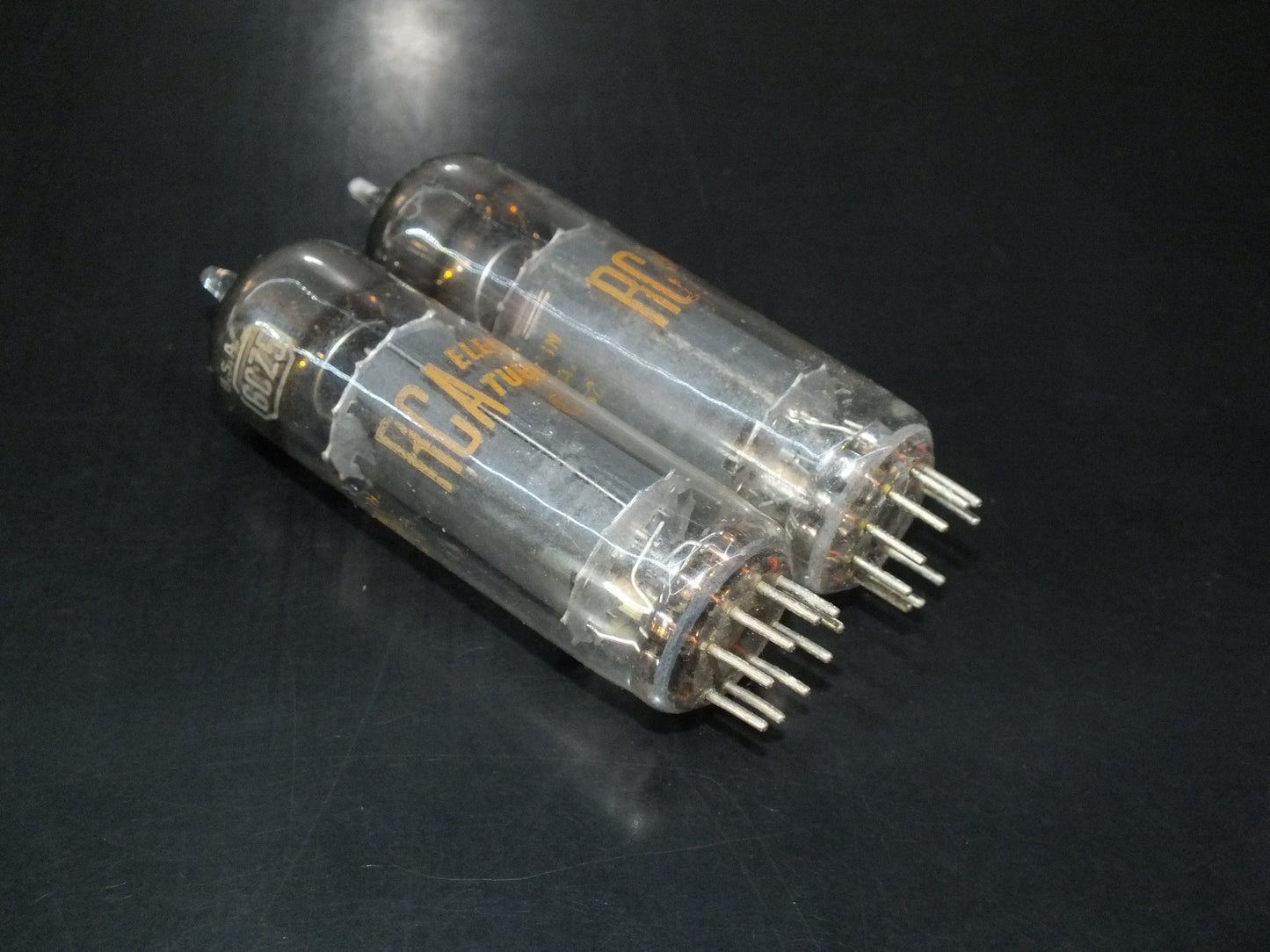 6CZ5 RCA NOS Vacuum tube Black Anodes