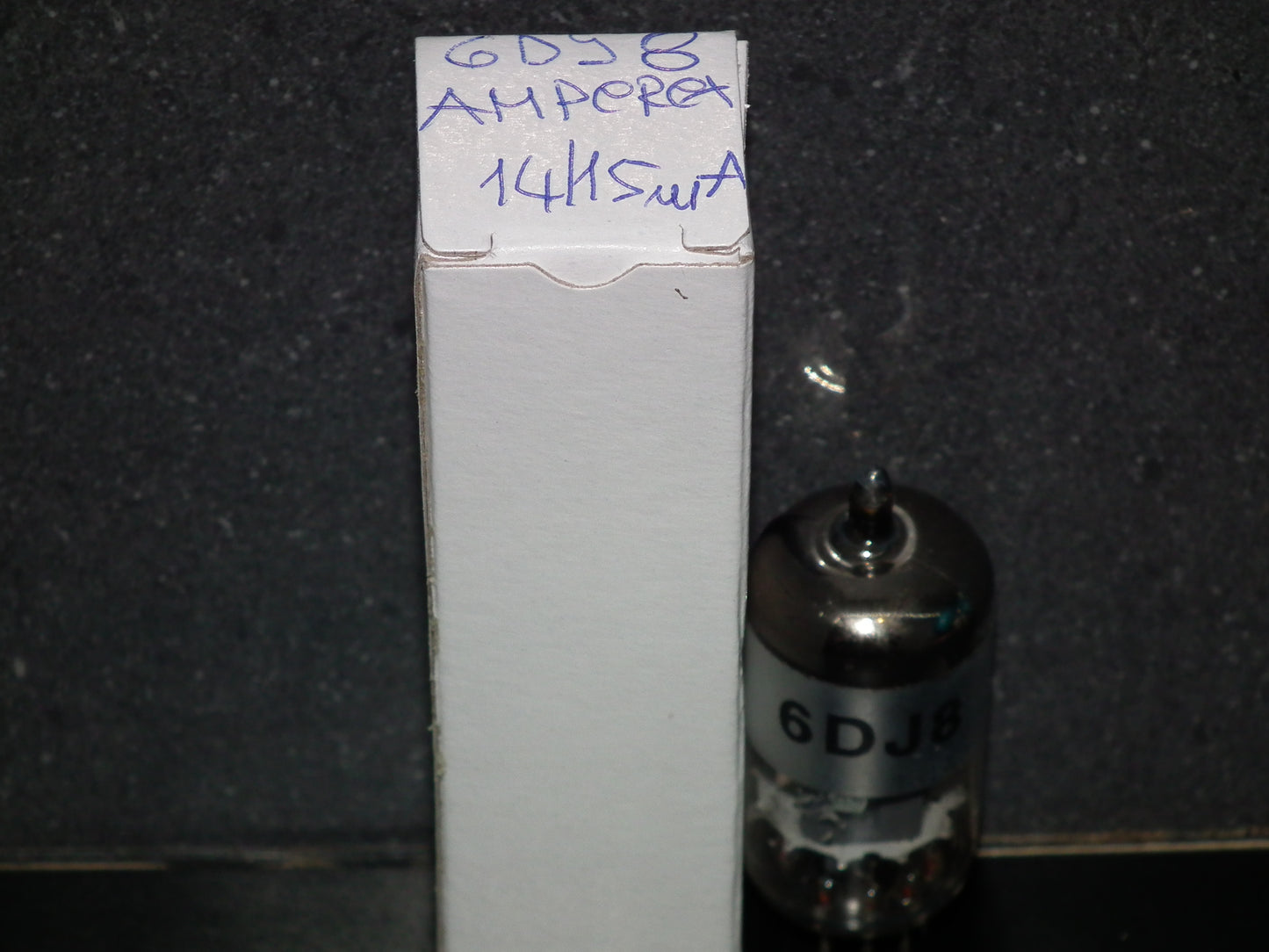 6DJ8 ECC88 Amperex Holland Used Tested 90% 1965 Dual Stage Getter