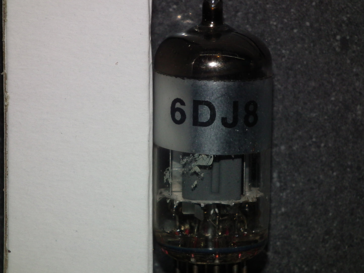 6DJ8 ECC88 Amperex Holland Used Tested 90% 1965 Dual Stage Getter