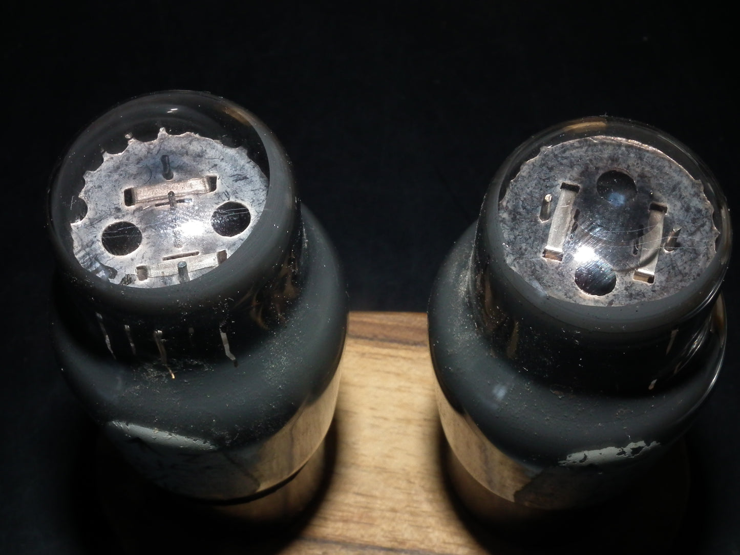 Platinum Matched Pair 6J5G GEC UK NOS Gray Coated CV1067