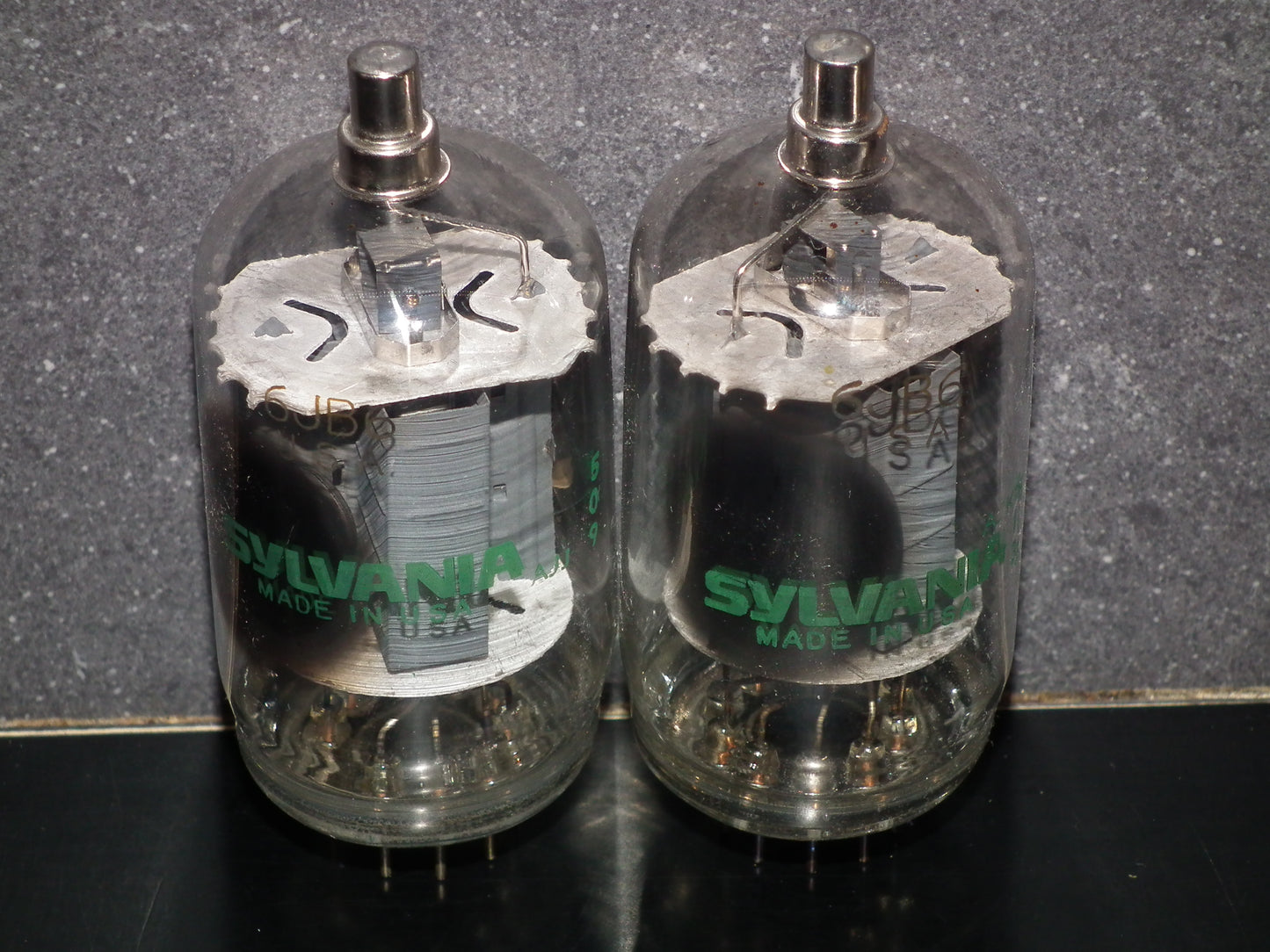 6JB6 Sylvania Matched Pair - TESTED 100% OK