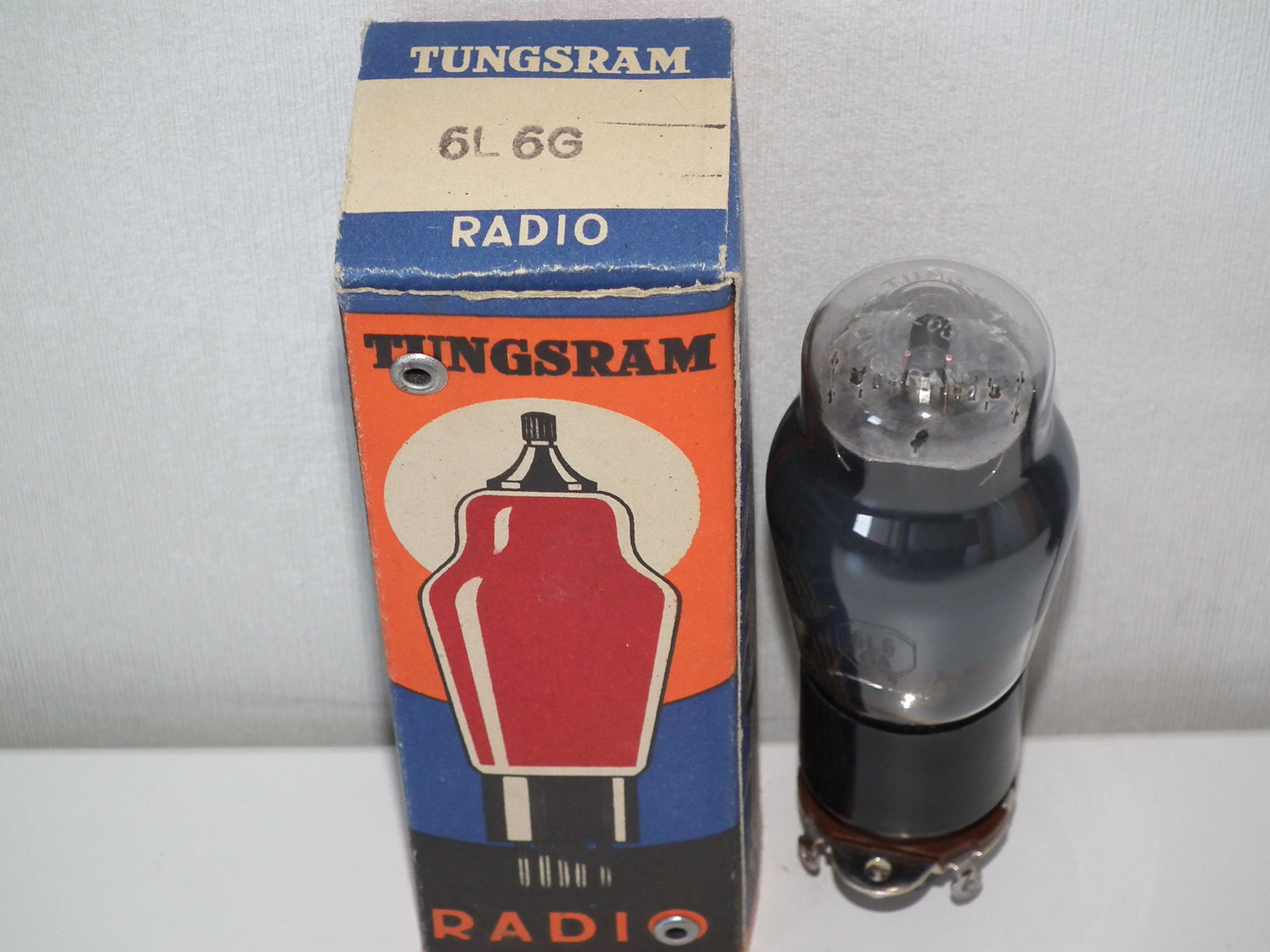 6L6GA TUNGSRAM UK Black coated glass NOS Fender