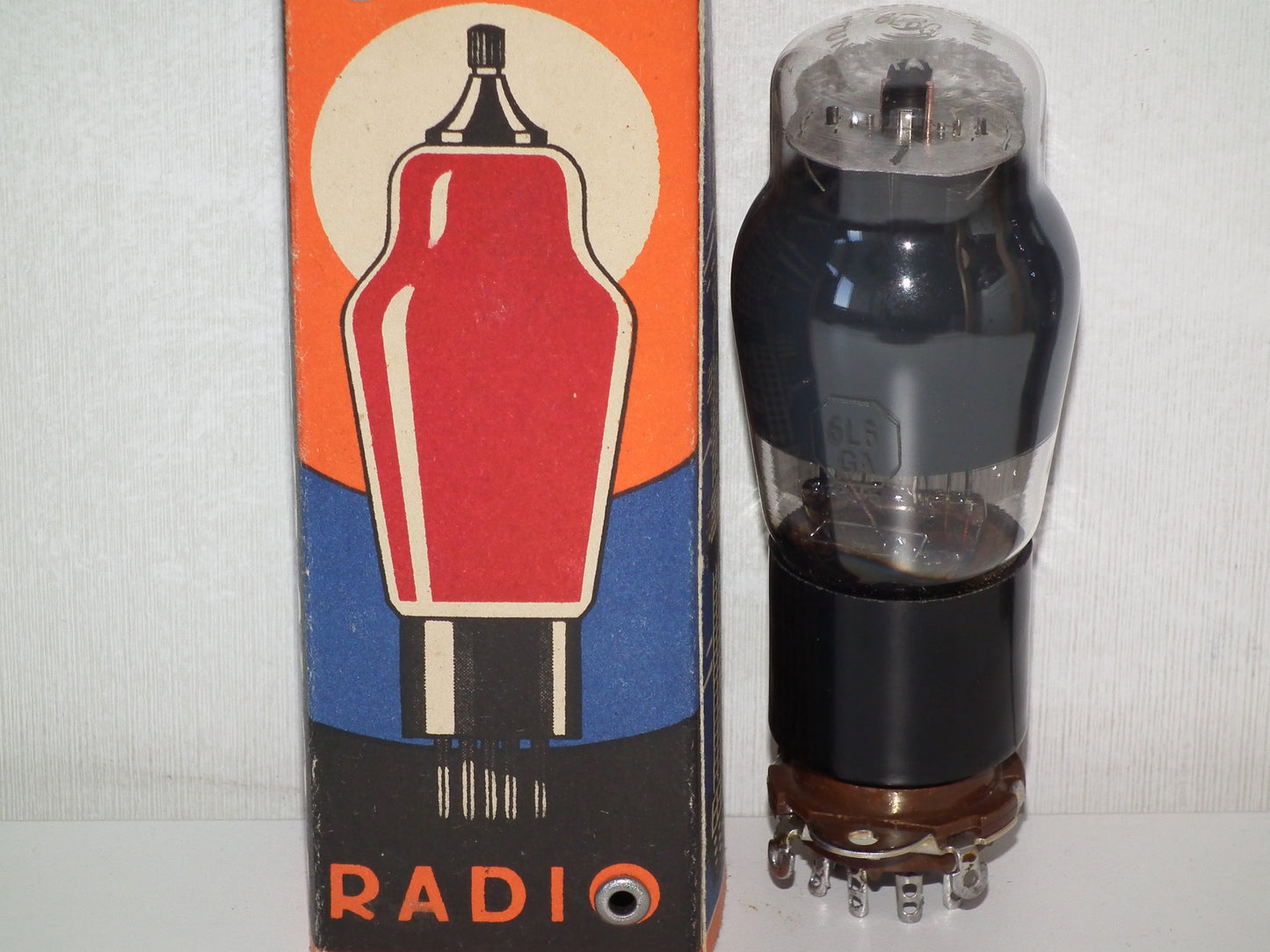 6L6GA TUNGSRAM UK Black coated glass NOS Fender
