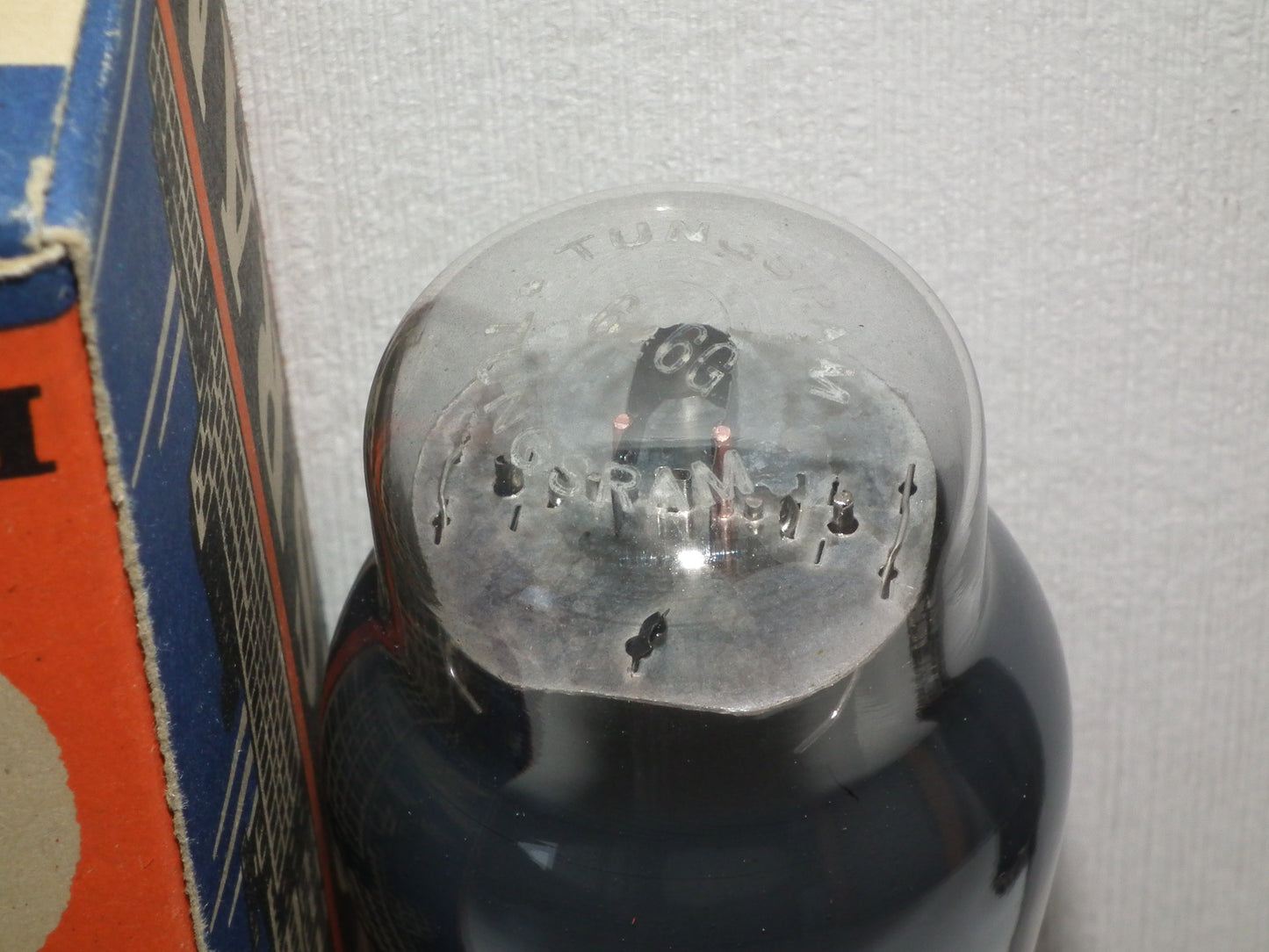 6L6GA TUNGSRAM UK Black coated glass NOS Fender