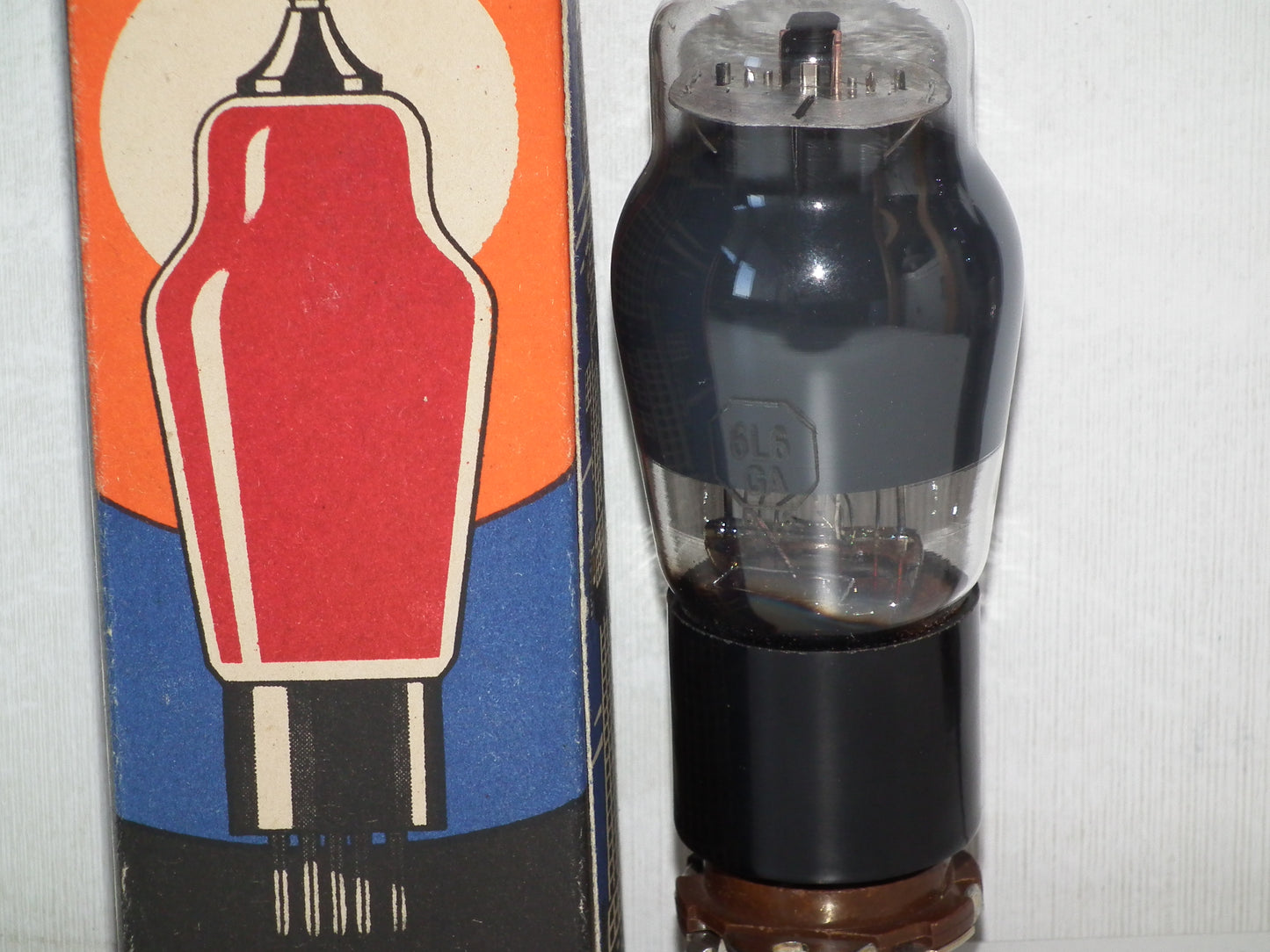 6L6GA TUNGSRAM UK Black coated glass NOS Fender