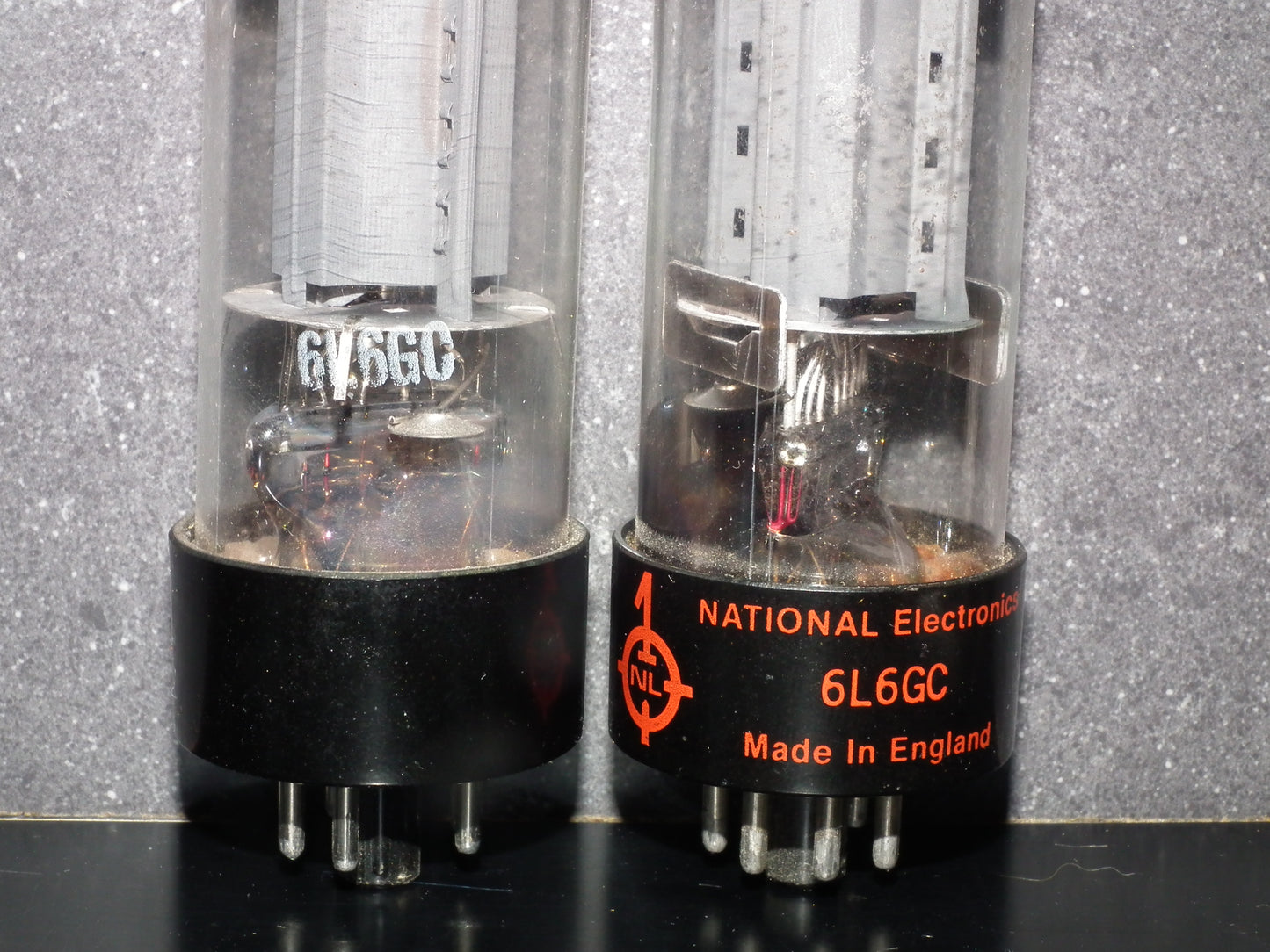 6L6GC Matched Pair National +No Name