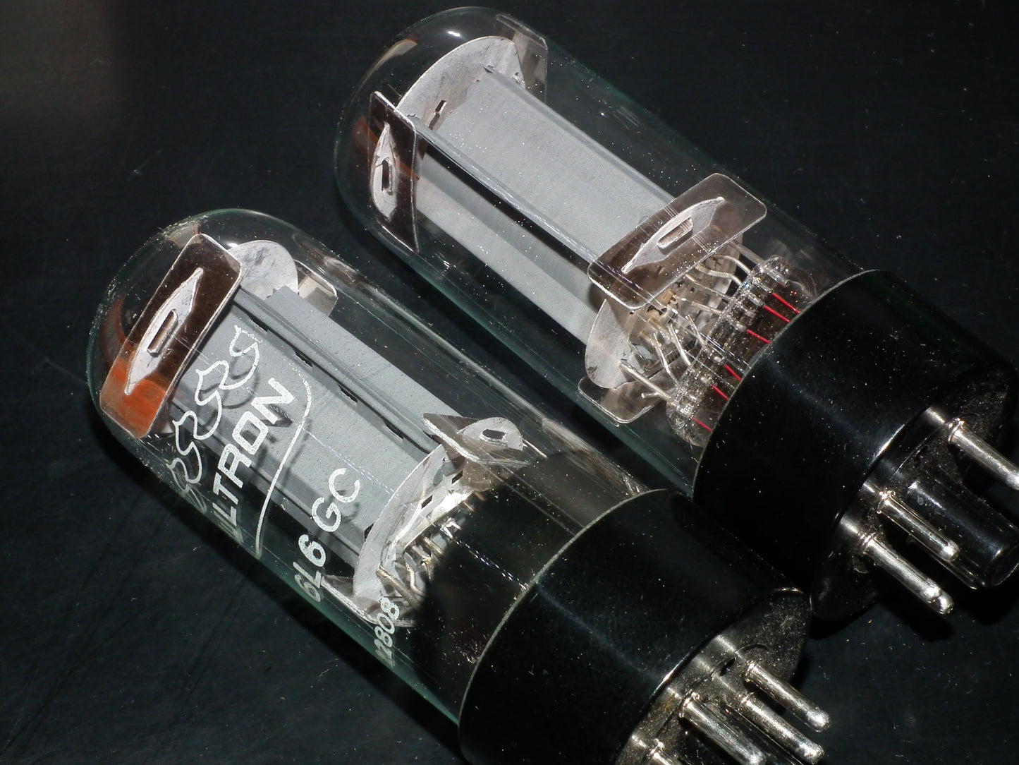 6L6GC ULTRON Platinum Matched Pair NOS NIB