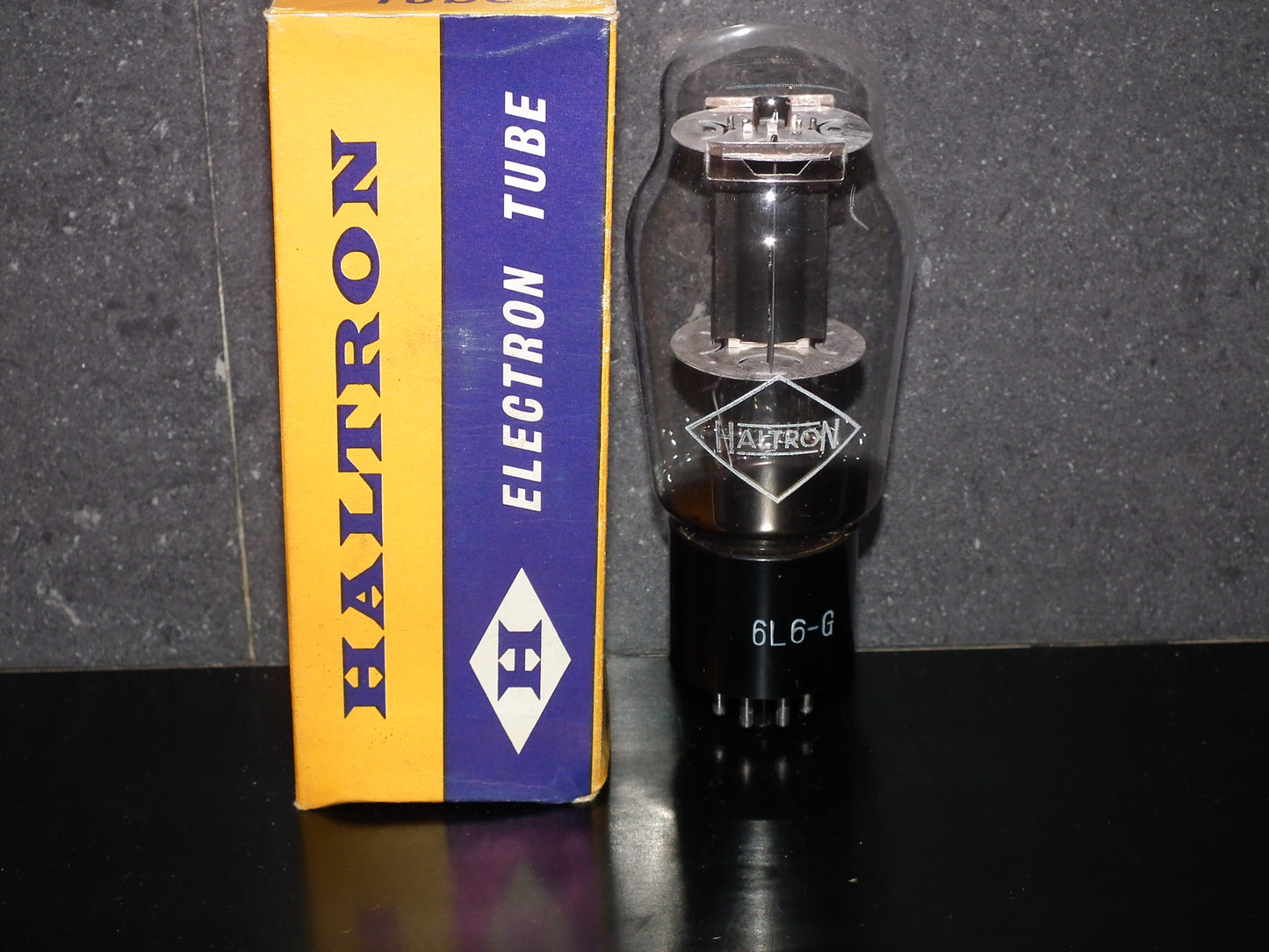 6L6G Haltron NOS NIB Black Anode