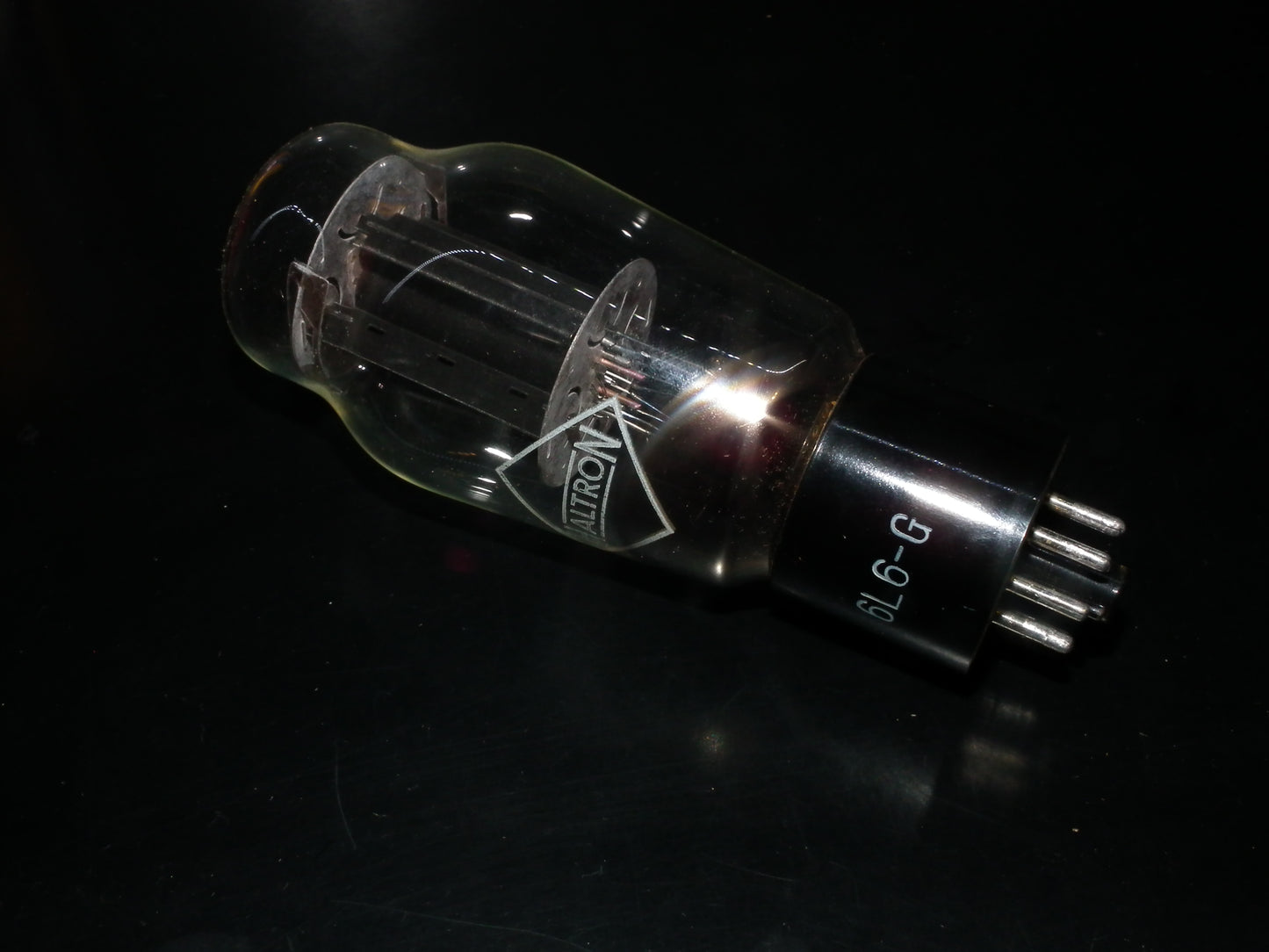 6L6G Haltron NOS NIB Black Anode