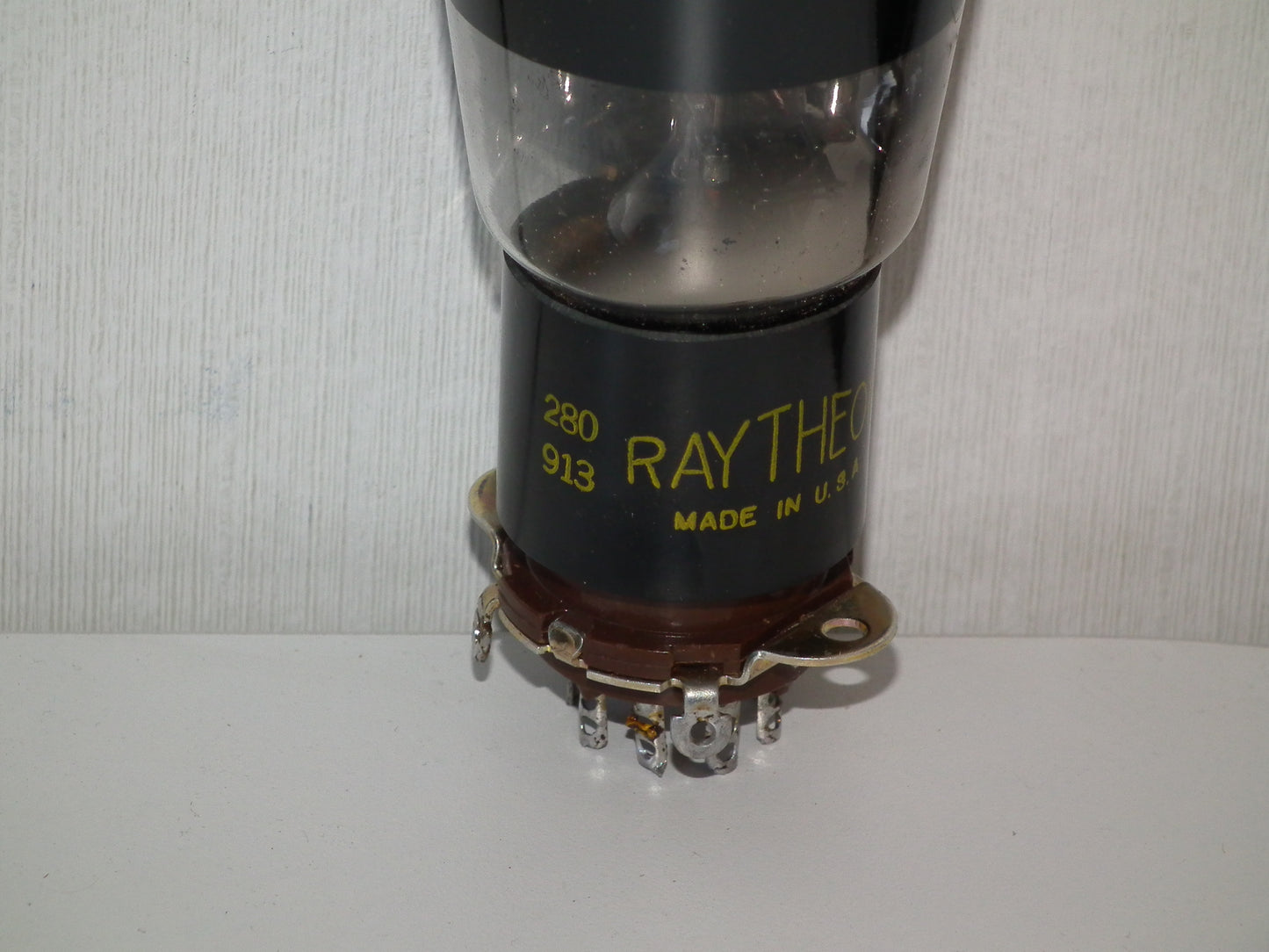 6L6G RAYTHEON US Black coated glass early FENDER Amps